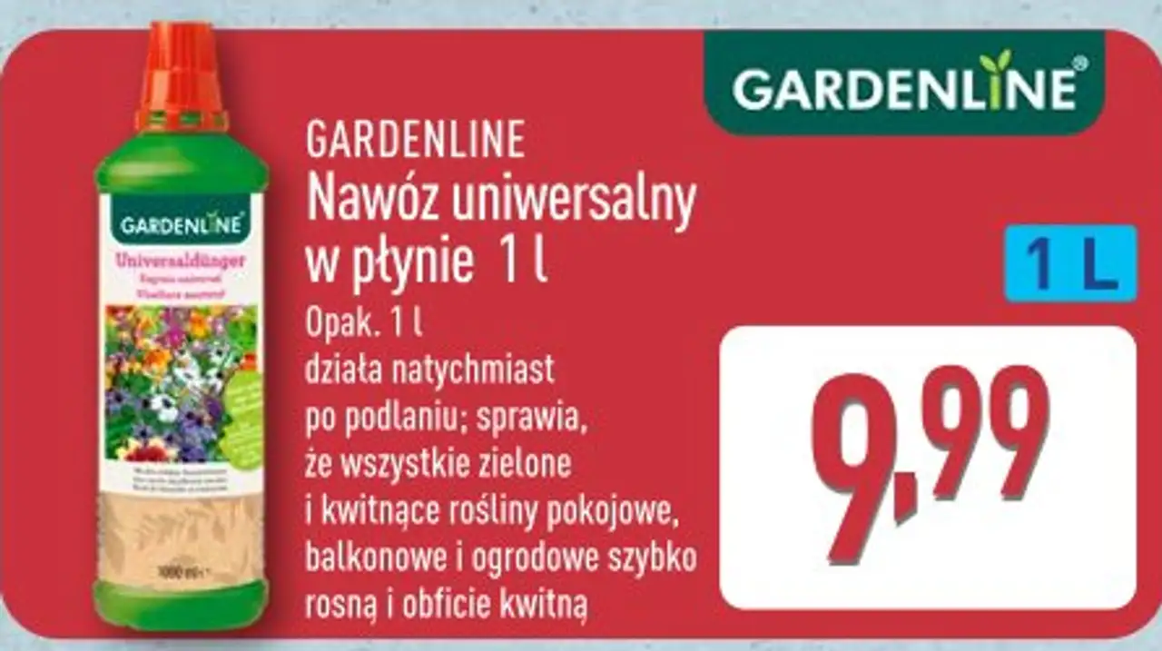 GARDENLINE Nawóz uniwersalny w płynie 1 l