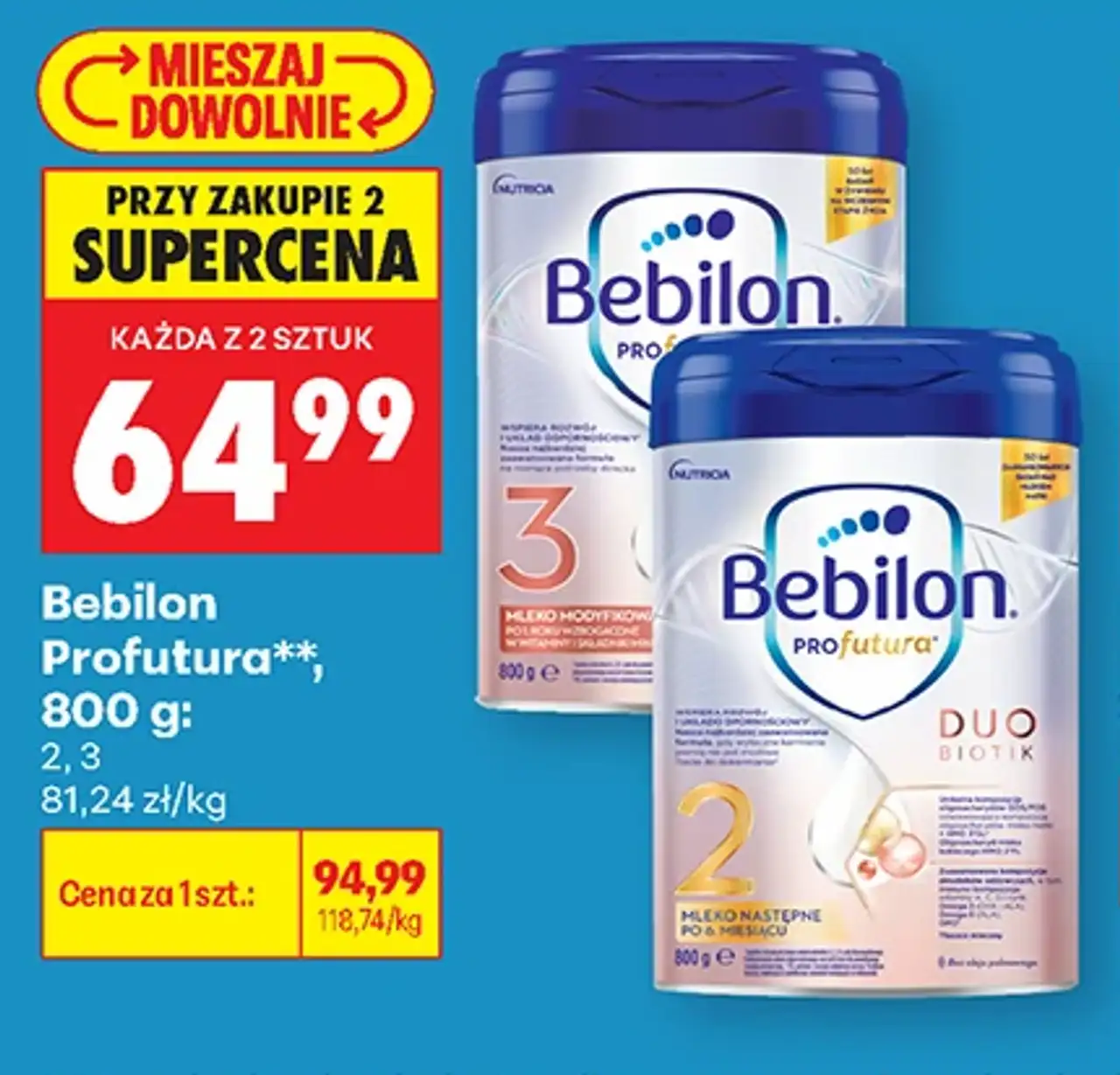 Bebilon Profutura 2, 3
