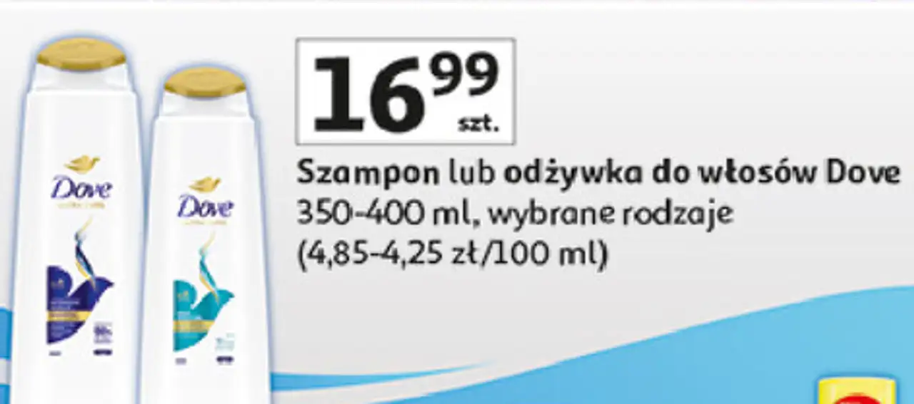 Szampon lub odżywka do włosów Dove
