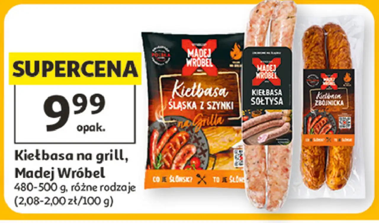 Kiełbasa na grill, Madej Wróbel