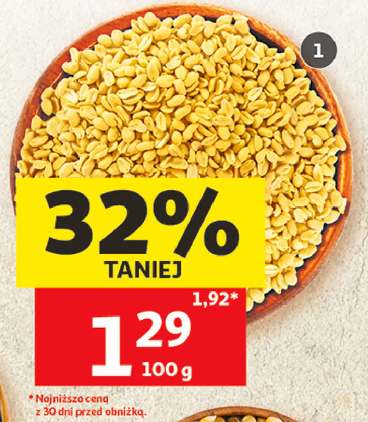 Orzeszki arachidowe prażone, solone lub niesolone
