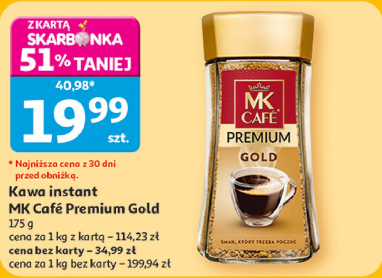 Kawa instant MK Café Premium Gold