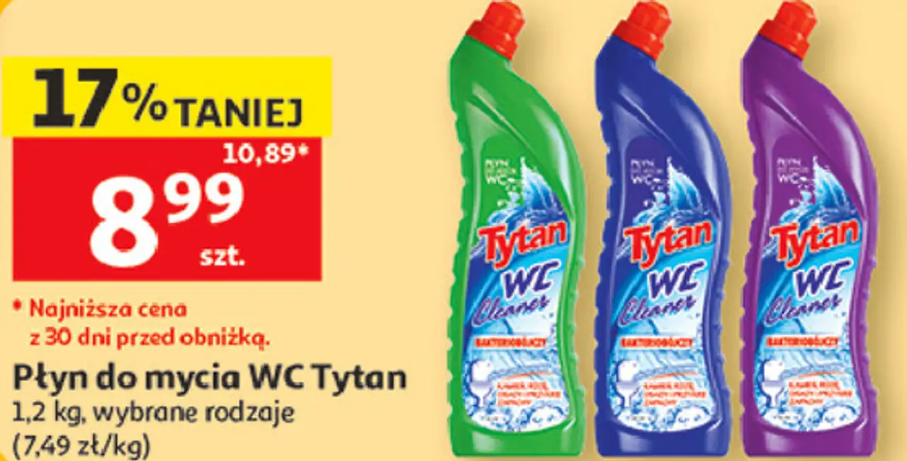 Płyn do mycia WC Tytan