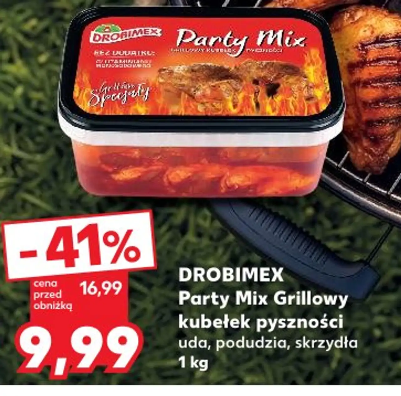 Drobimex Party Mix Grillowy kubełek pyszności