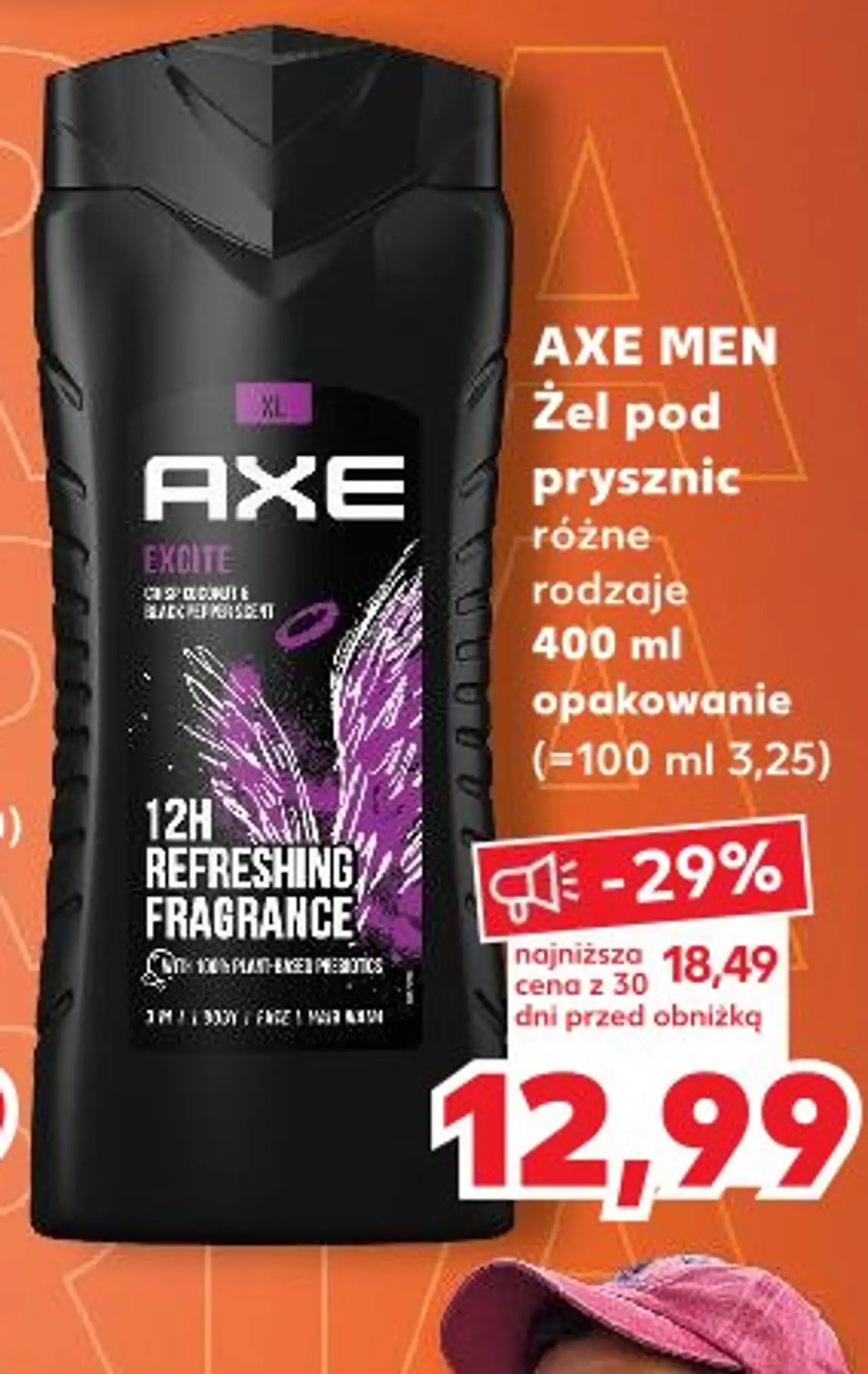 AXE MEN Żel pod prysznic
