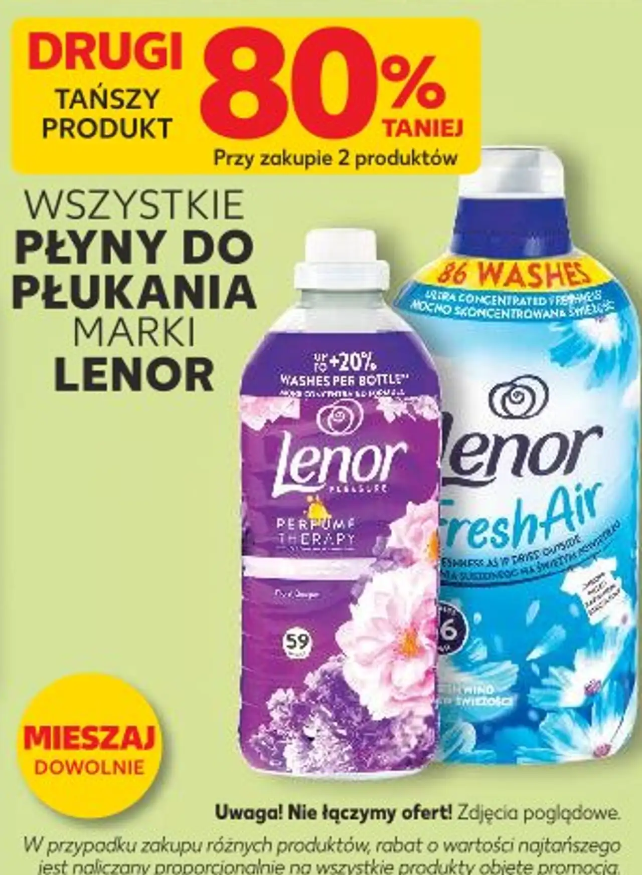 Wszystkie płyny do płukania marki Lenor