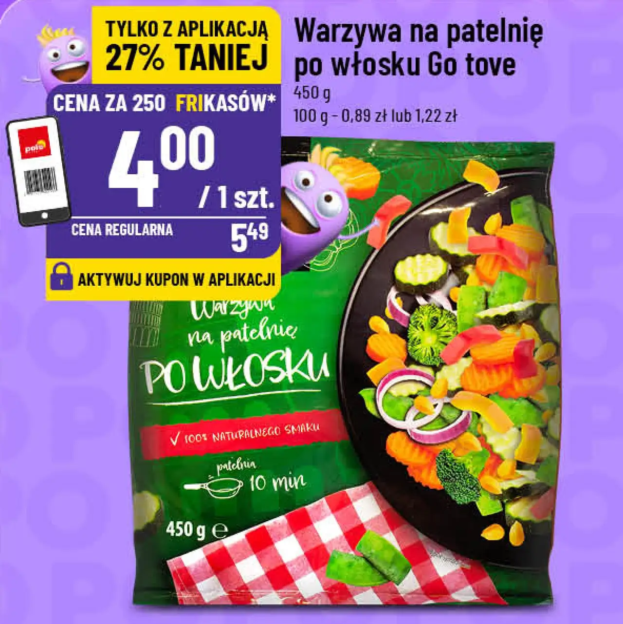 Warzywa na patelnię po włosku Go tove