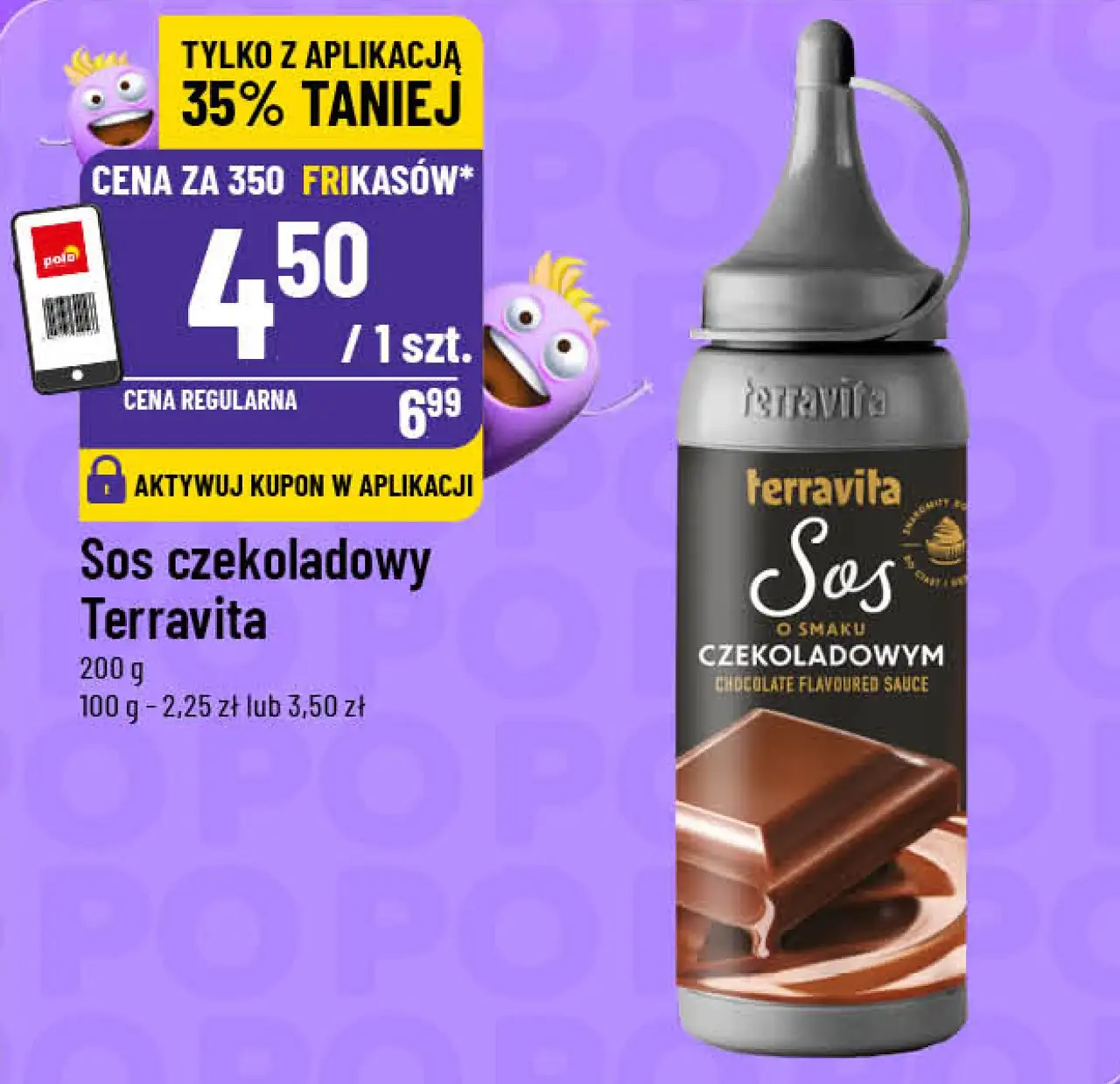 Sos czekoladowy Terravita