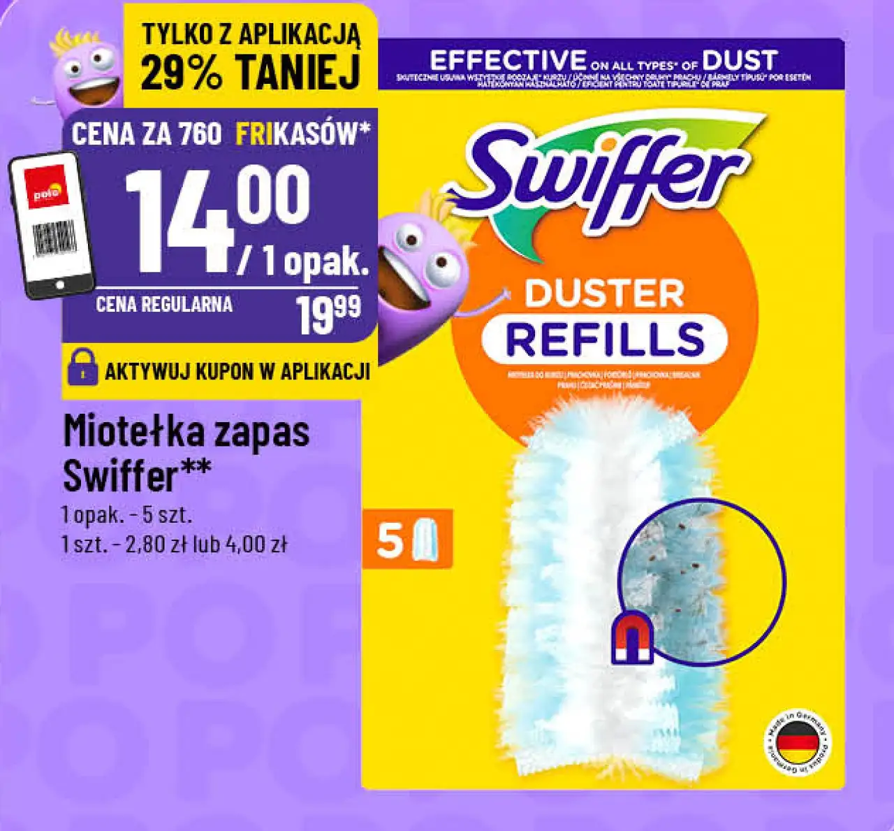 Miotęłka zapas Swiffer