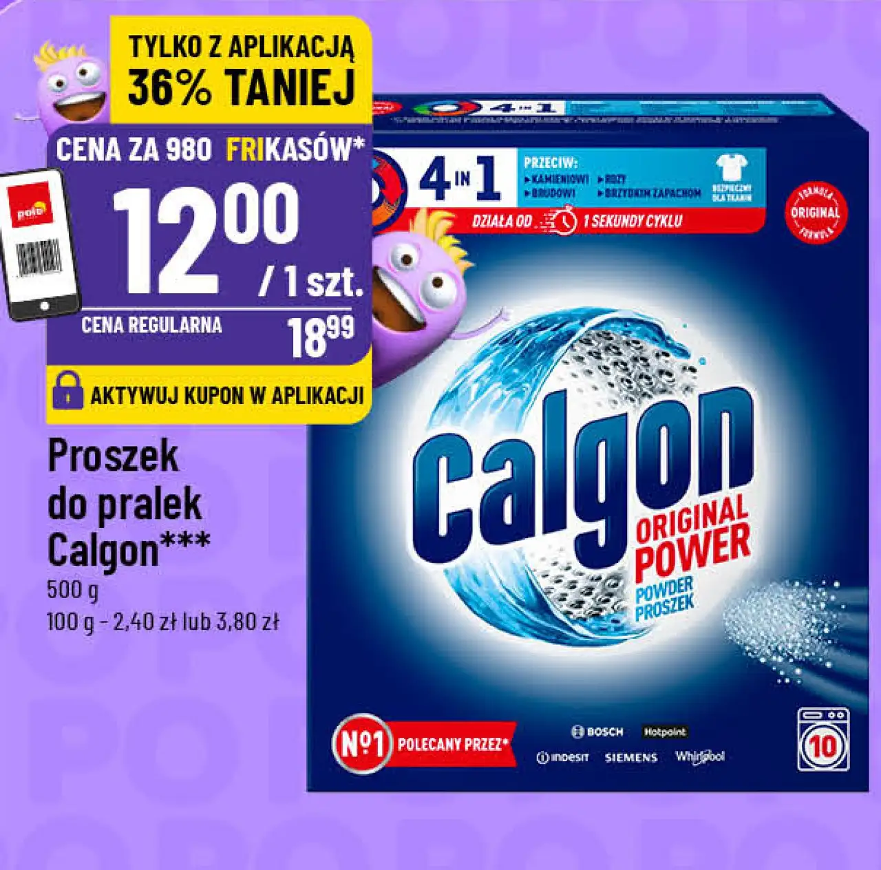 Proszek do pralek Calgon