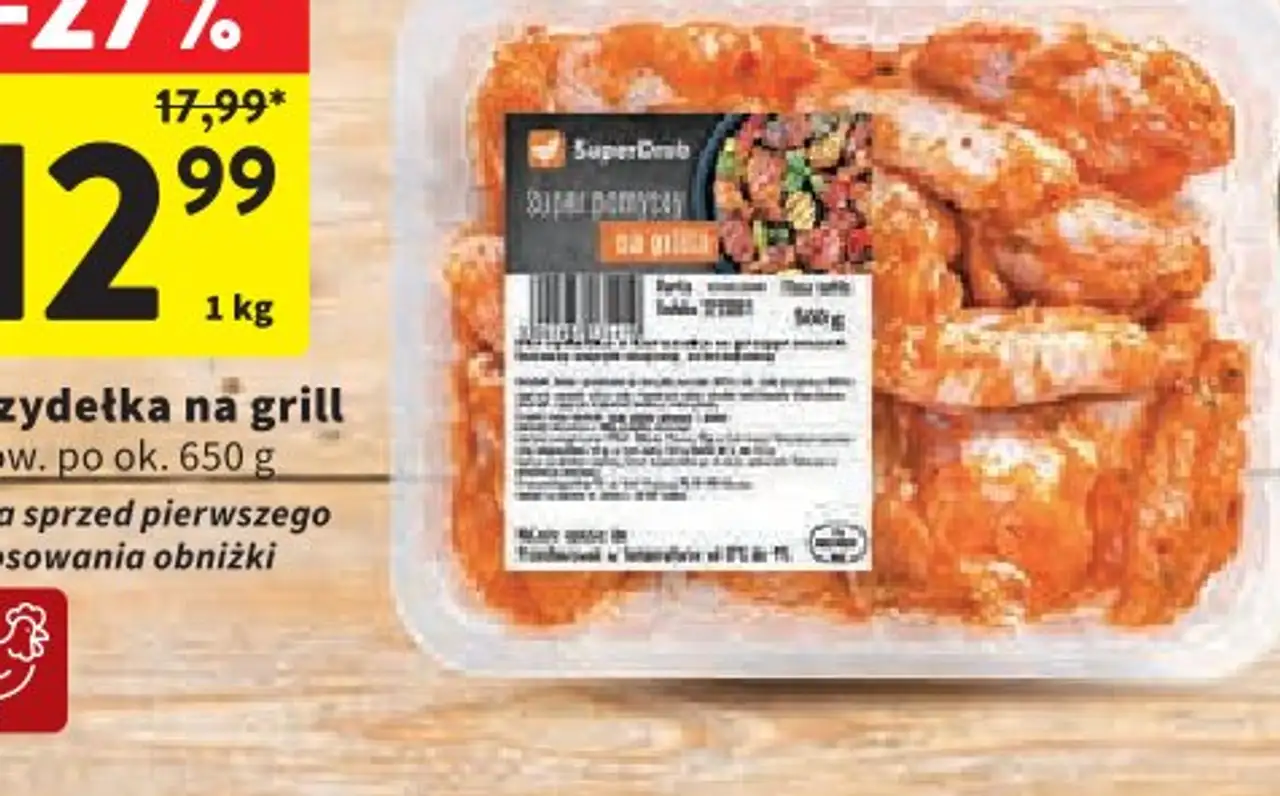 SuperDrob Skrzydełka na grill