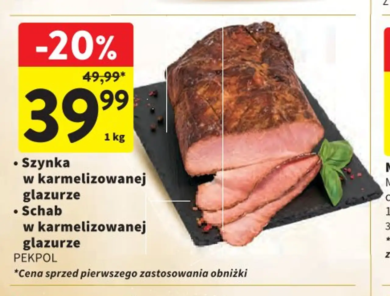 PEKPOL Szynka / Schab w karmelizowanej glazurze