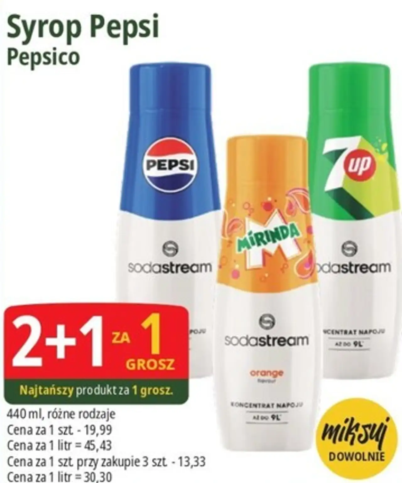 Syrop Pepsi Pepsico Sodastream