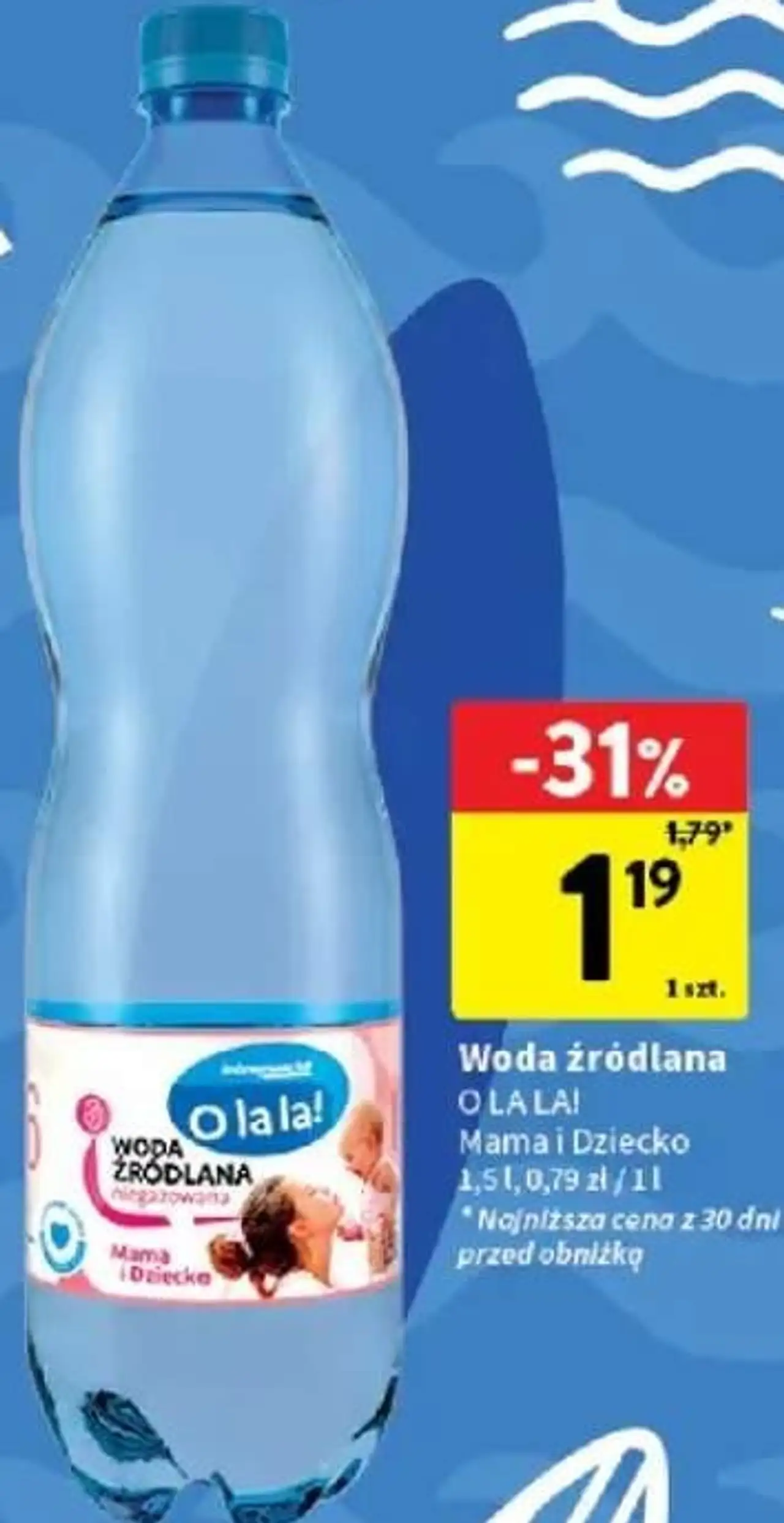 Woda źródlana O LA LA! Mama i Dziecko