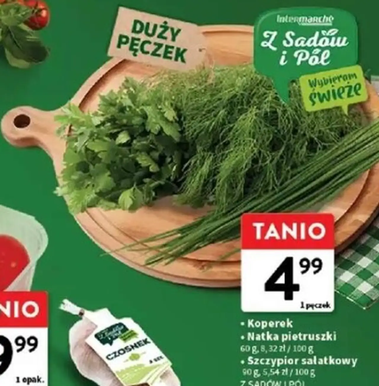 Koperek, Natka pietruszki, Szczypior sałatkowy Z Sadów i Pół