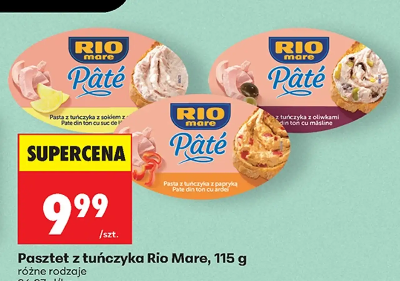 Pasztet z tuńczyka Rio Mare