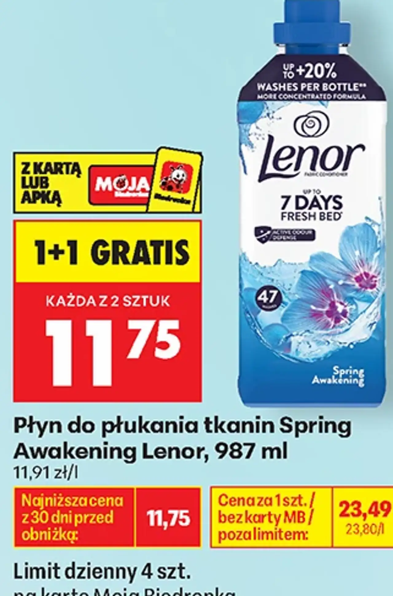 Płyn do płukania tkanin Spring Awakening Lenor