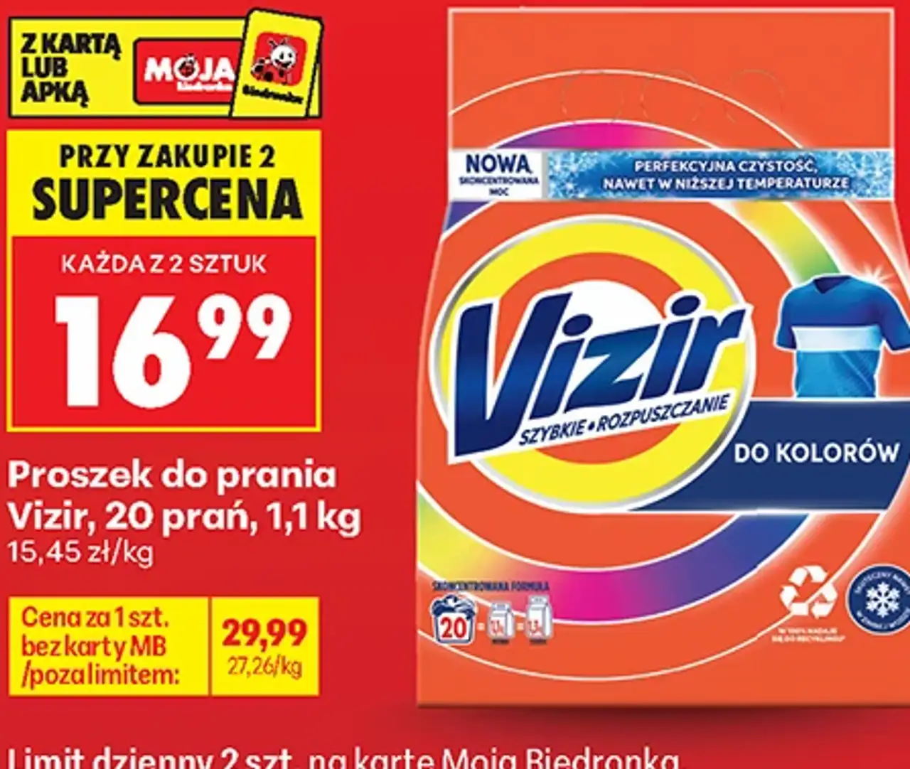 Proszek do prania Vizir