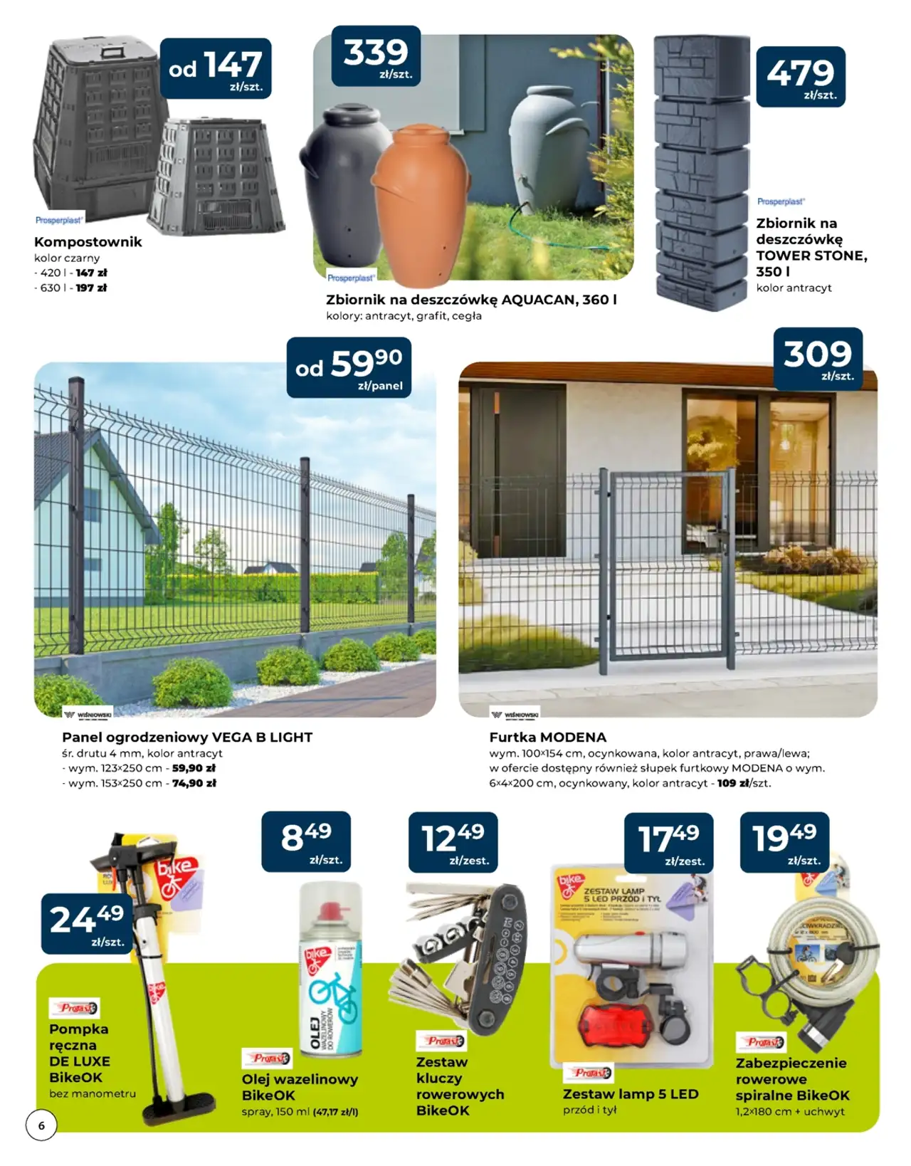Prosperplast Zbiornik na deszczówkę AQUACAN, 360 l