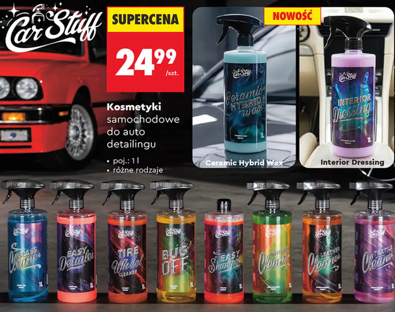Kosmetyki samochodowe do auto detailingu Car Stuff