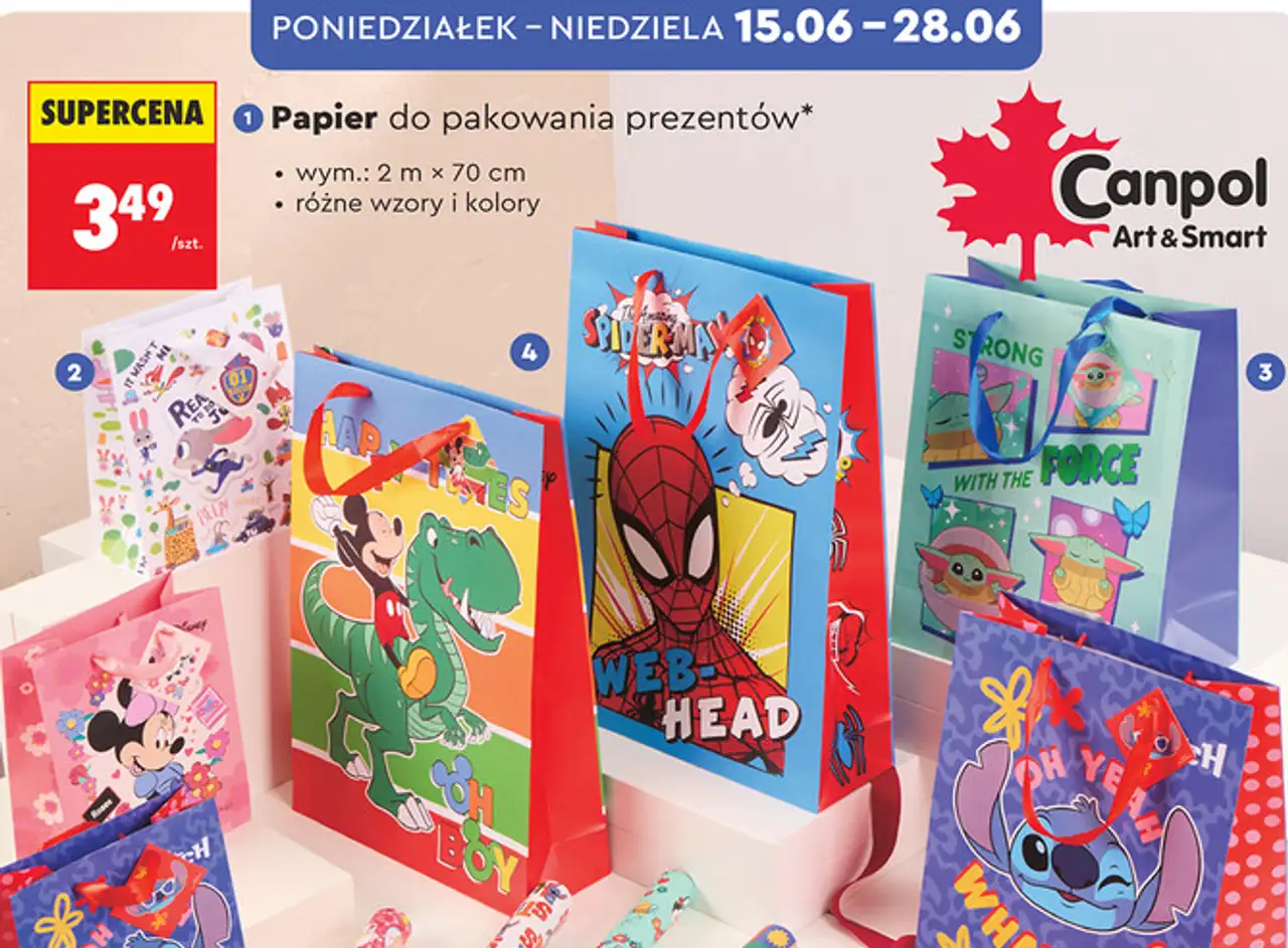 Canpol Art & Smart Papier do pakowania prezentów