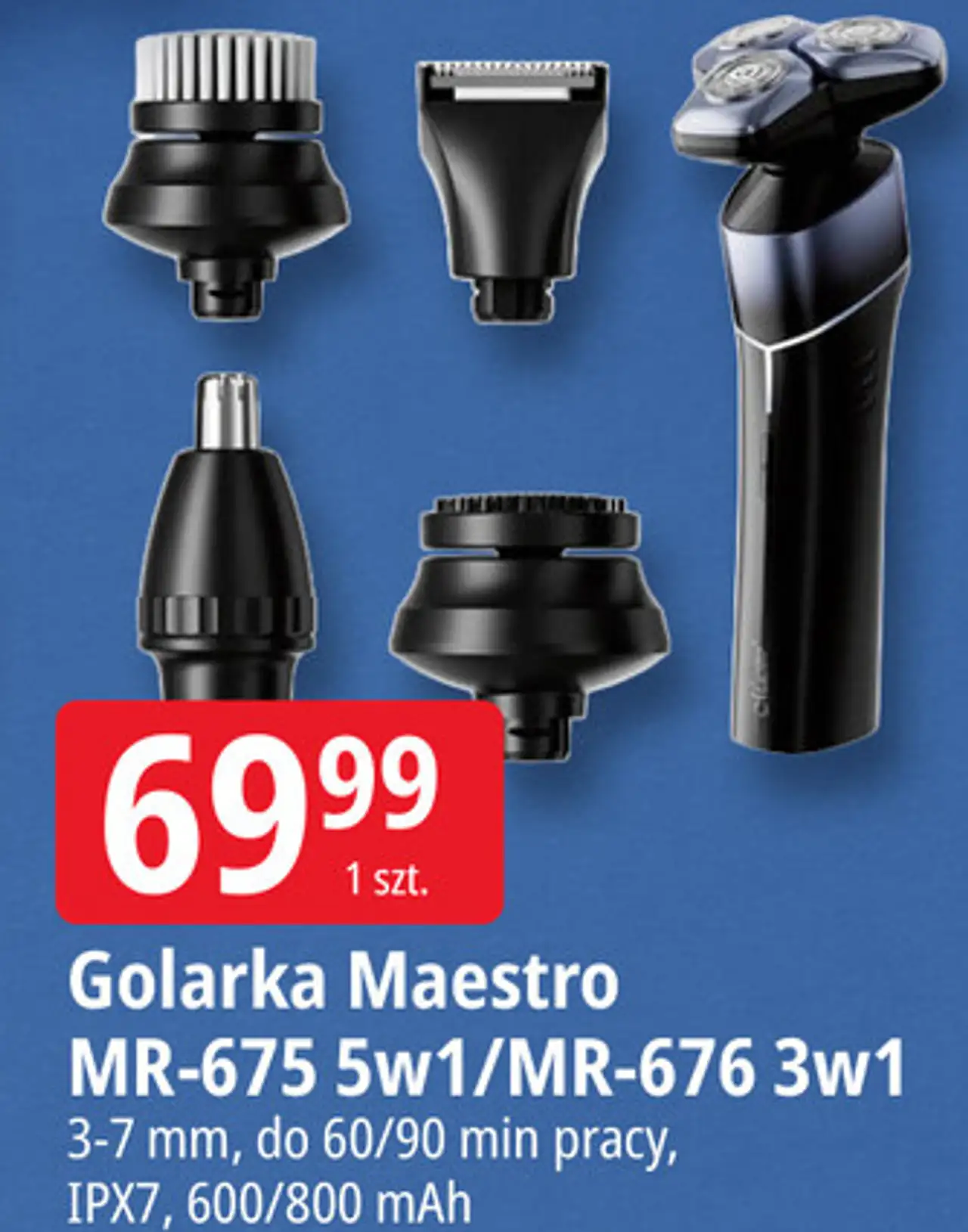 Golarka Maestro MR-675 5w1/MR-676 3w1