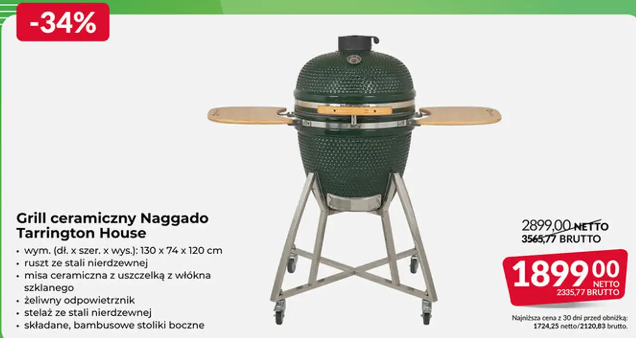 Grill ceramiczny Naggado Tarrington House