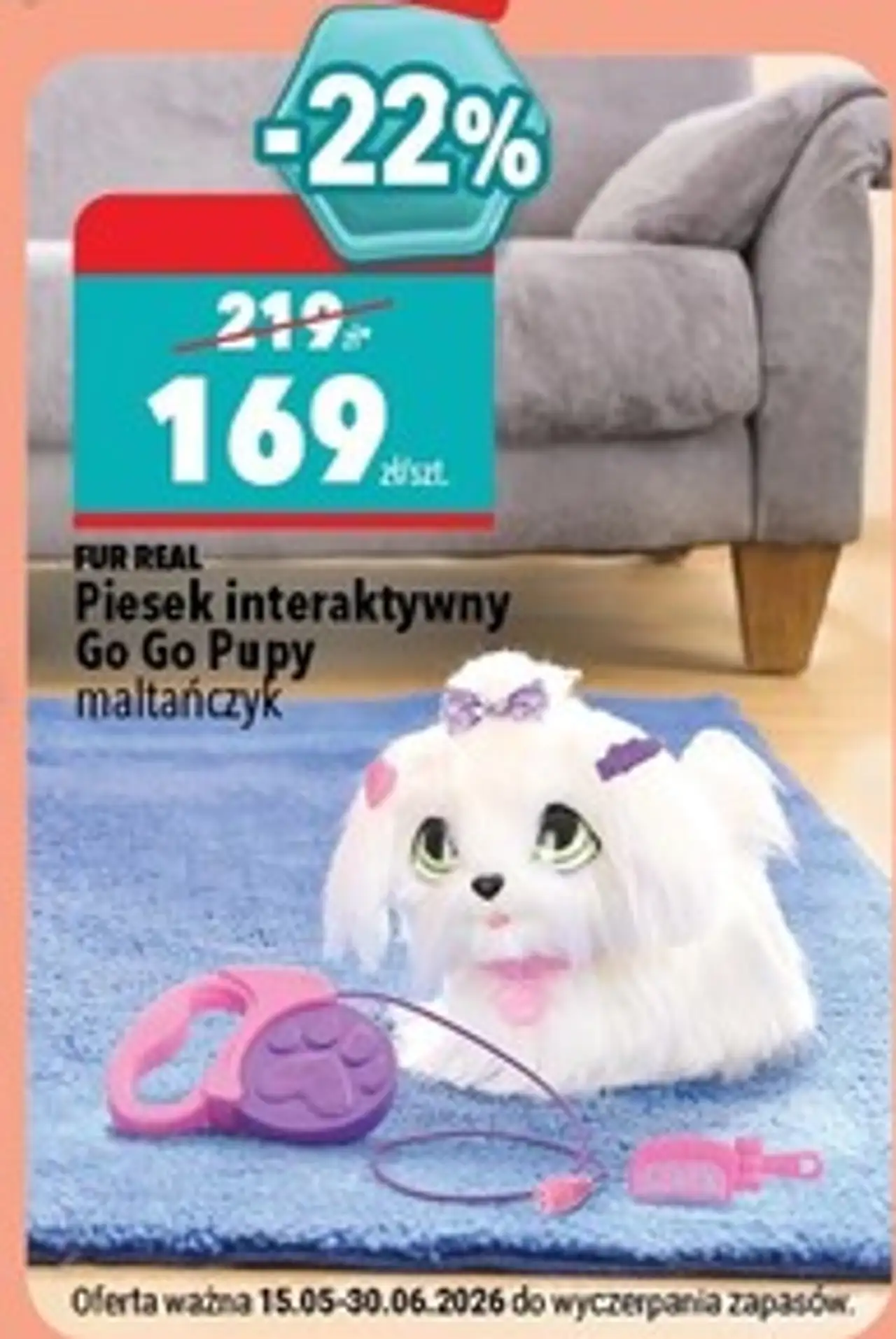 Piesek go pupy Furreal Friends