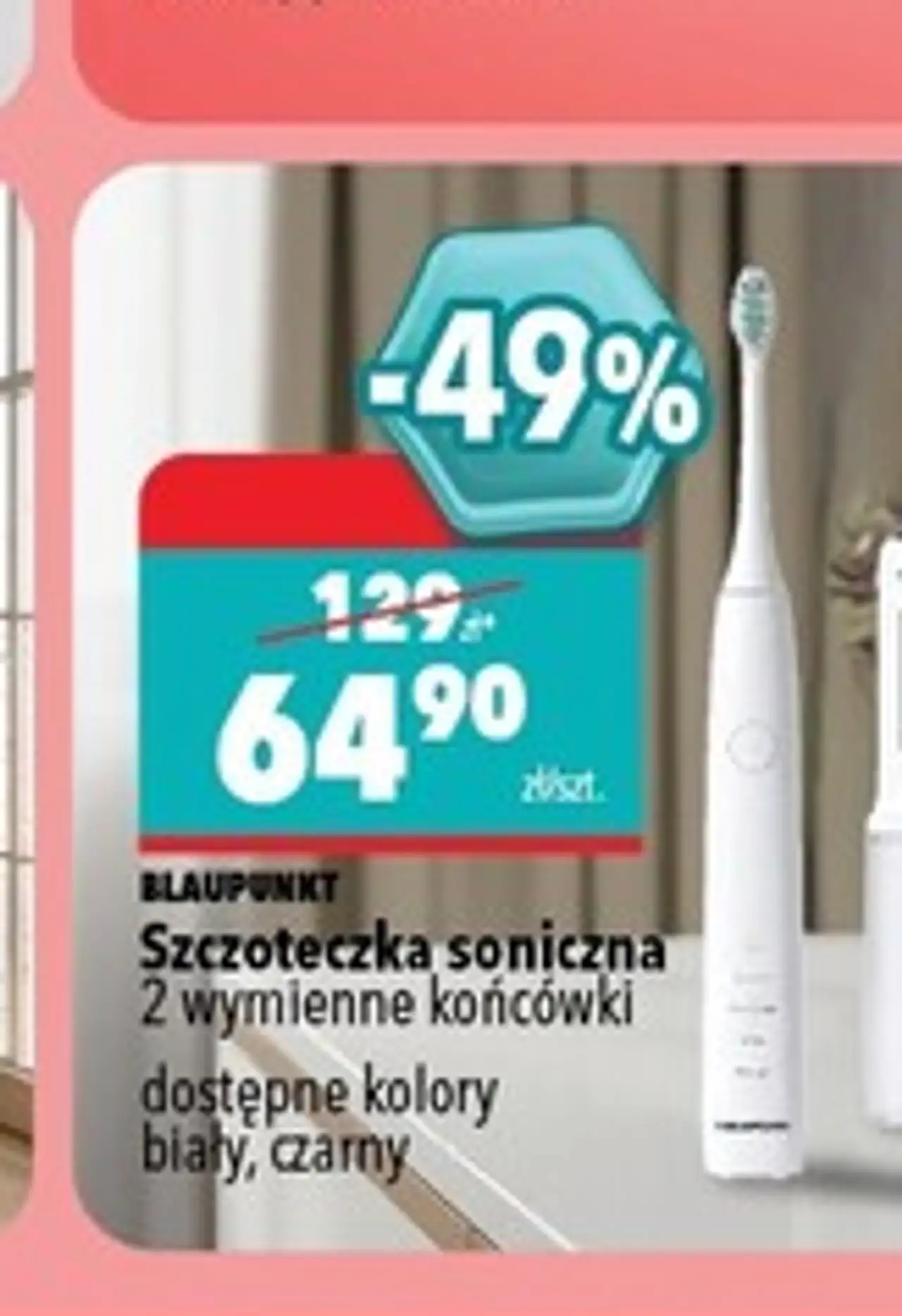 Szczoteczka soniczna dts612 Blaupunkt