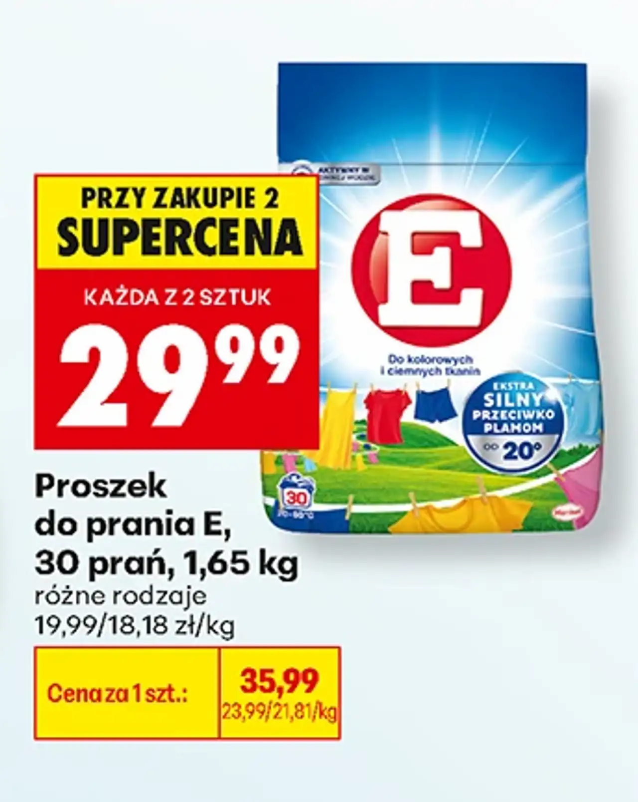 Proszek do prania E