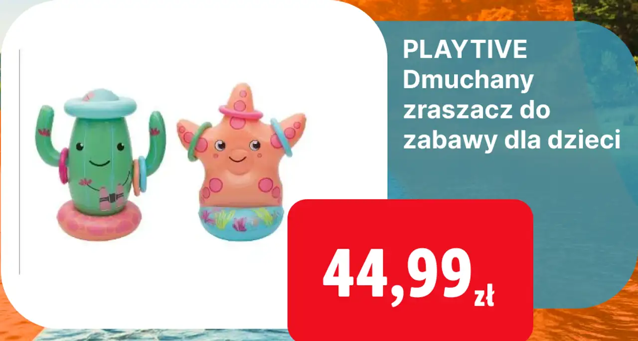PLAYTIVE Dmuchany zraszacz do zabawy dla dzieci