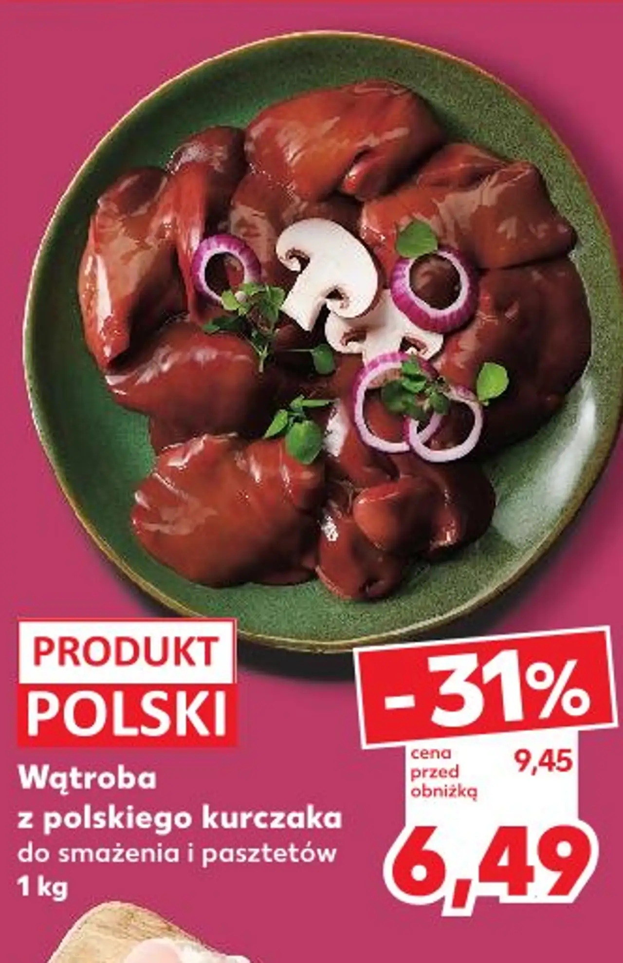 Wątroba z polskiego kurczaka do smażenia i pasztetów