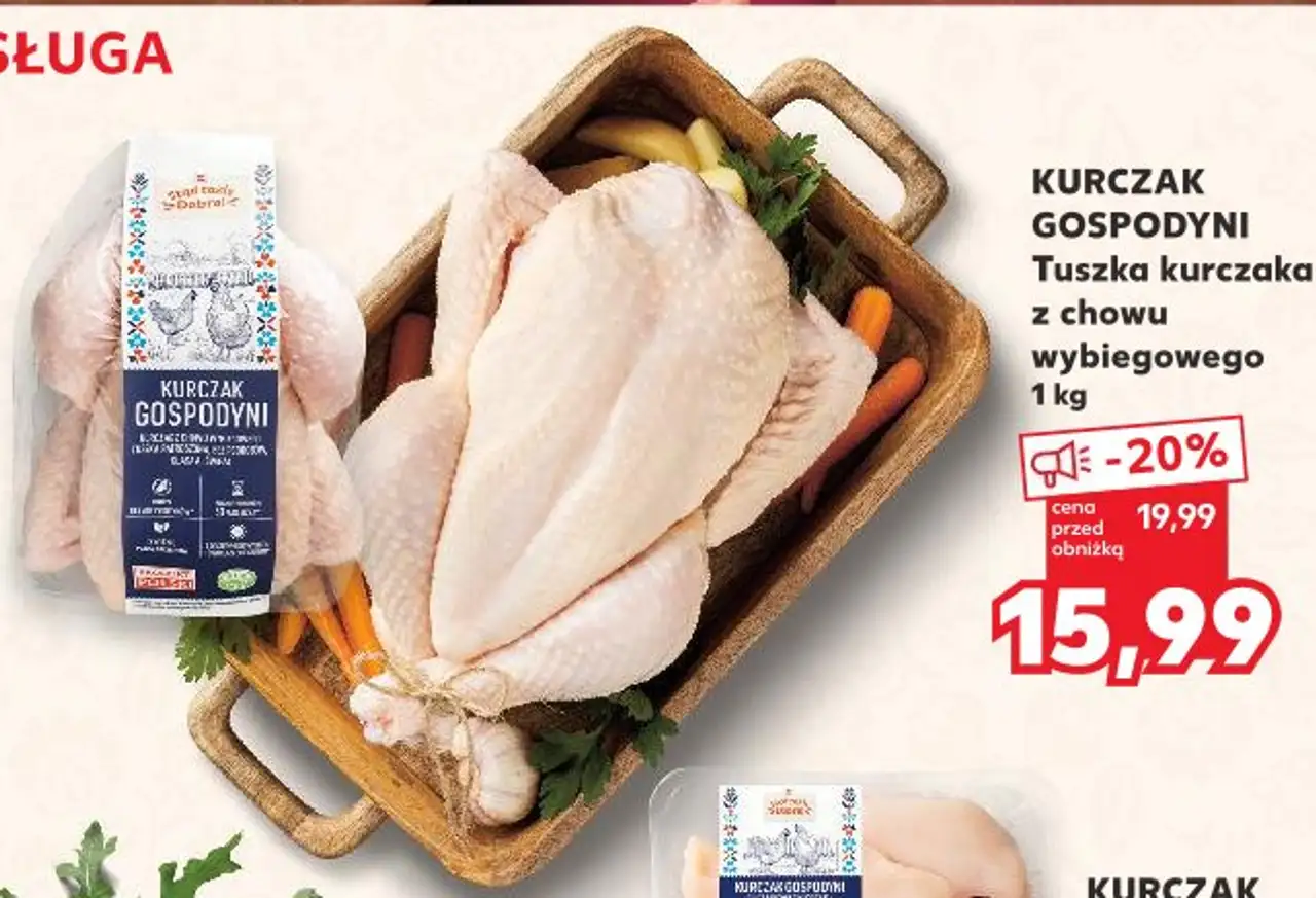Kurczak Gospodyni Tuszka kurczaka z chowu wybiegowego
