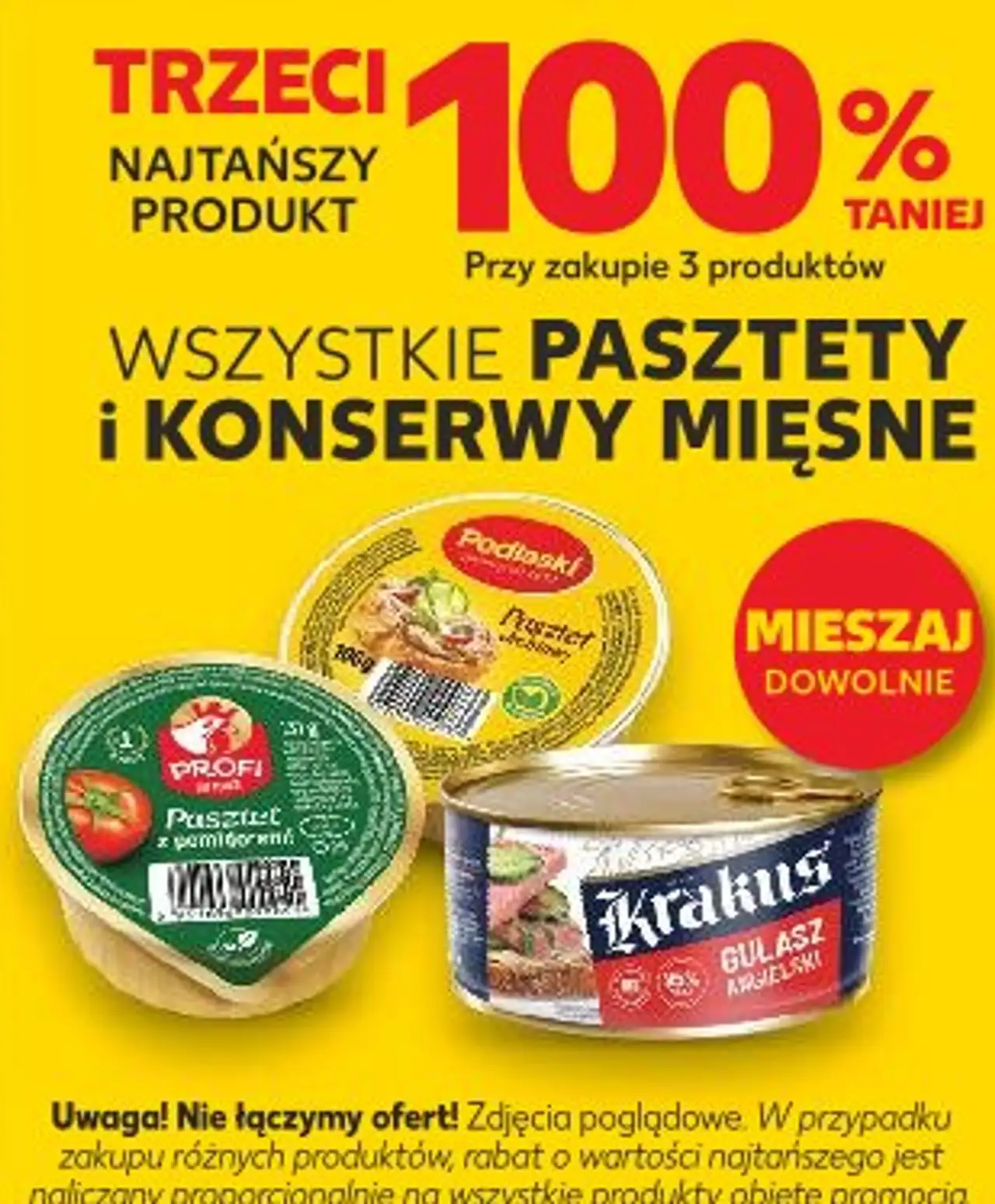 Wszystkie pasztety i konserwy mięsne