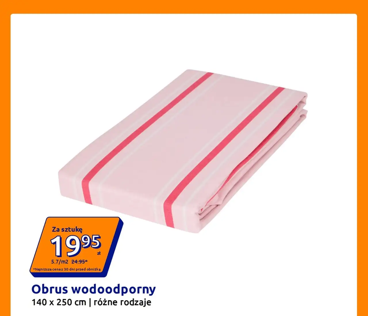 Obrus wodoodporny