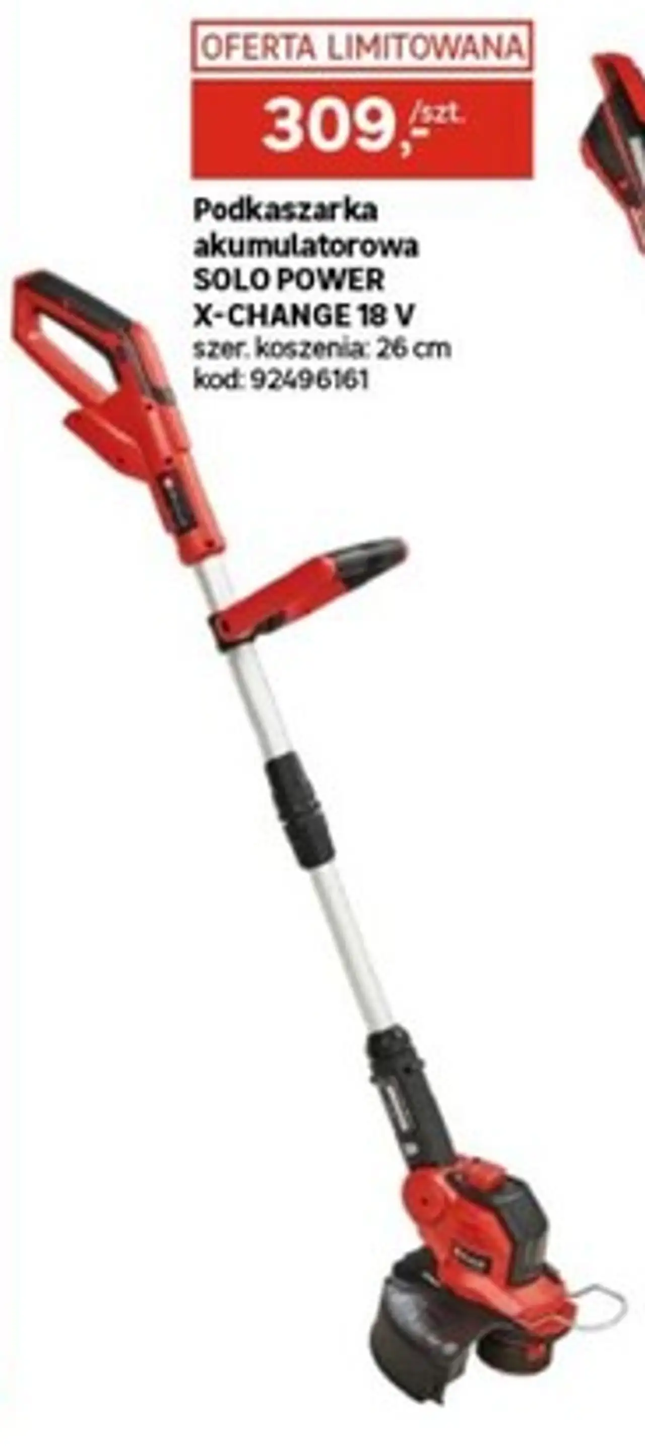 Podkaszarka akumulatorowa SOLO POWER X-CHANGE 18 V Einhell