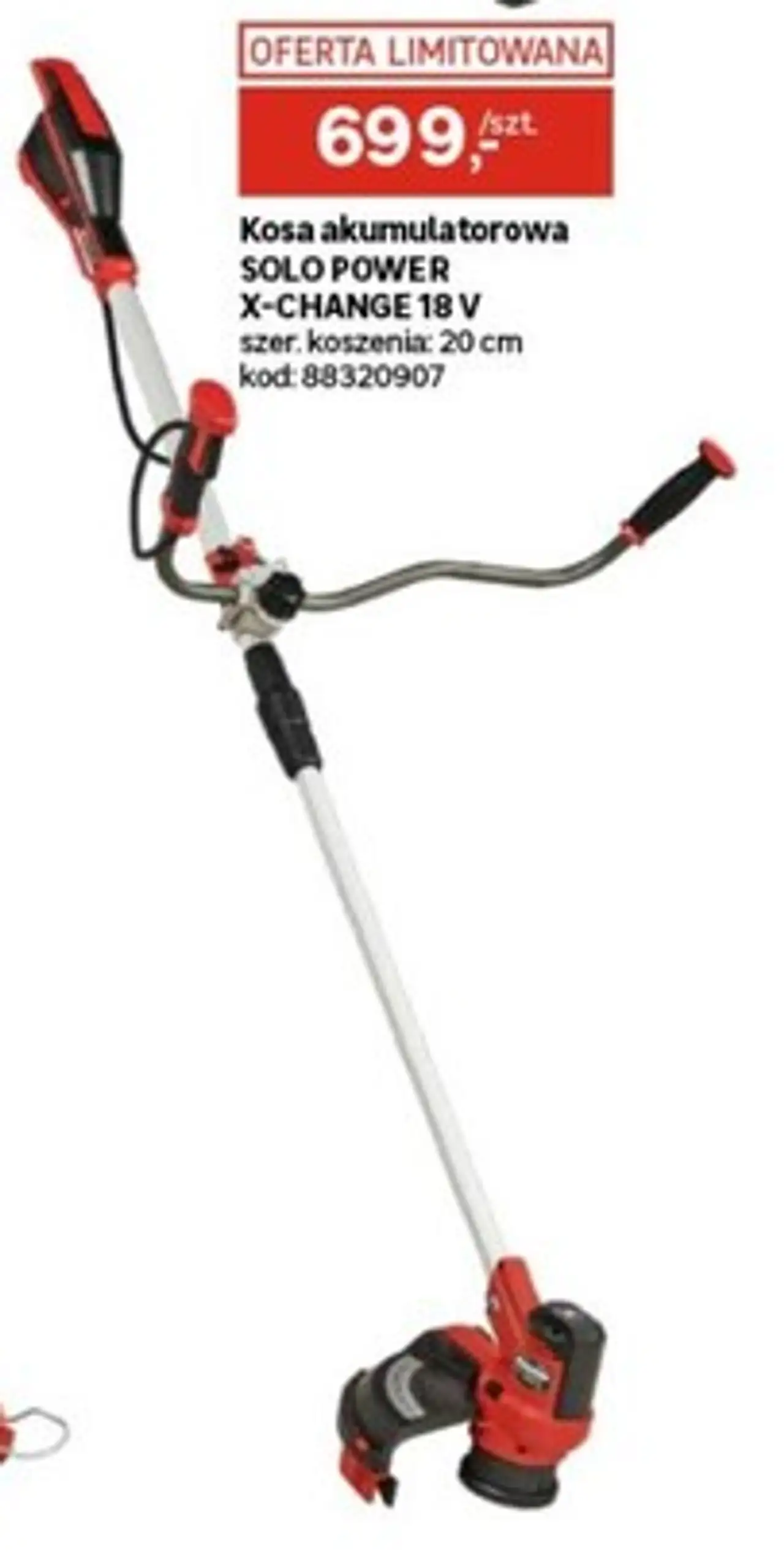 Kosa akumulatorowa SOLO POWER X-CHANGE 18 V Einhell