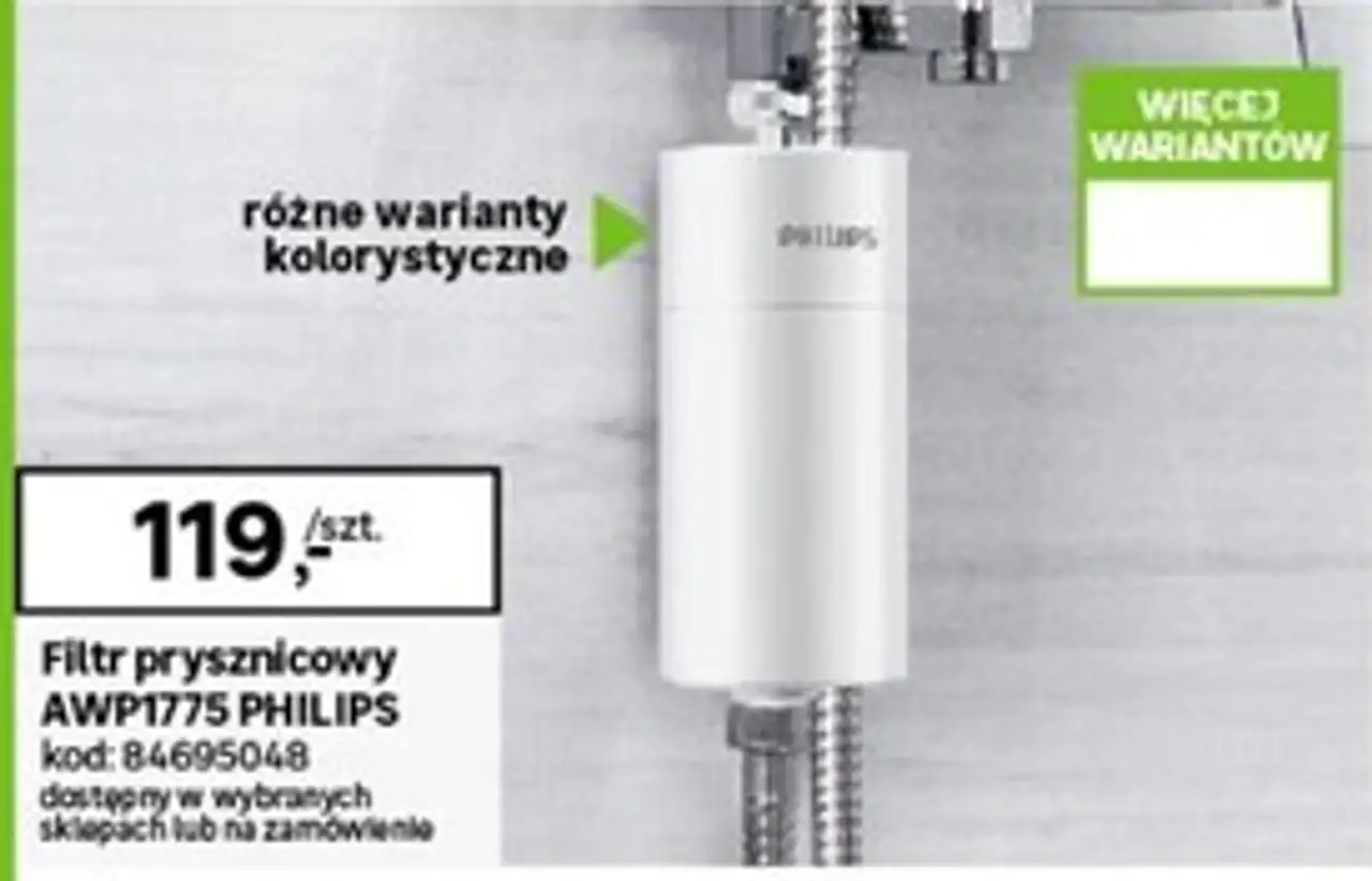 Filtr prysznicowy AWP1775 PHILIPS