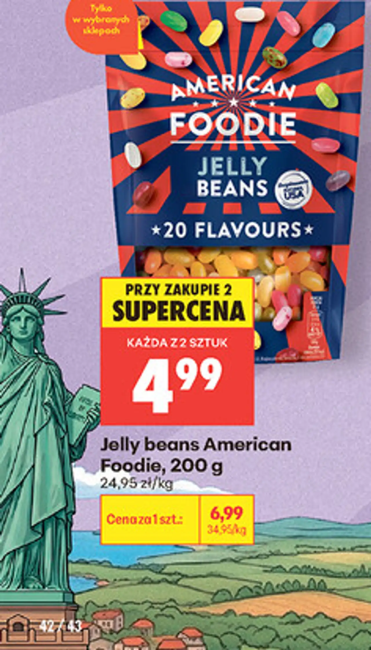 Jelly beans American Foodie, 200 g