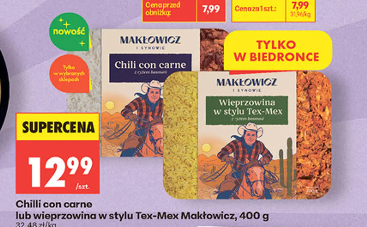 Chilli con carne lub wieprzowina w stylu Tex-Mex Makłowicz i Synowie