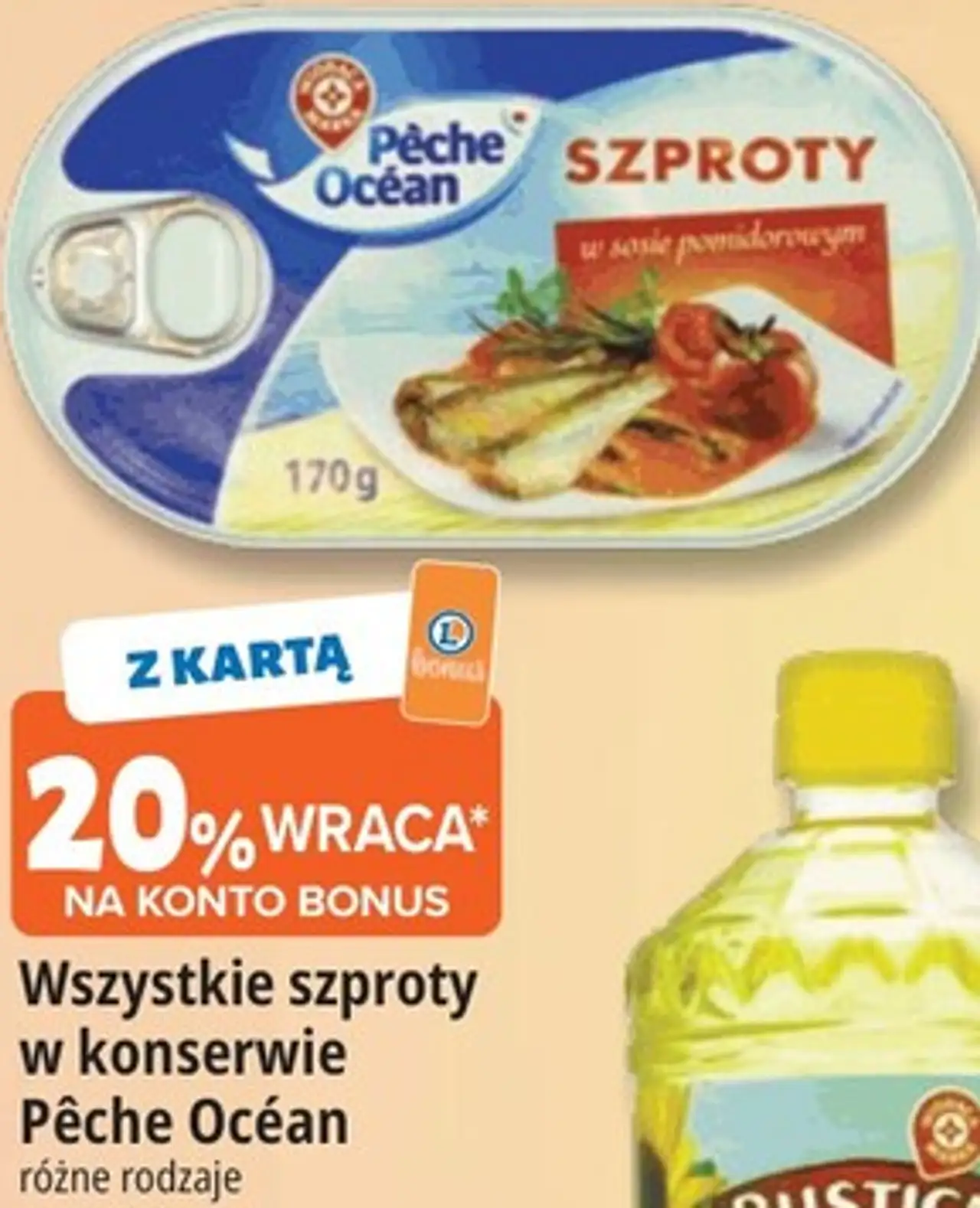 Wszystkie szproty w konserwie Pêche Océan