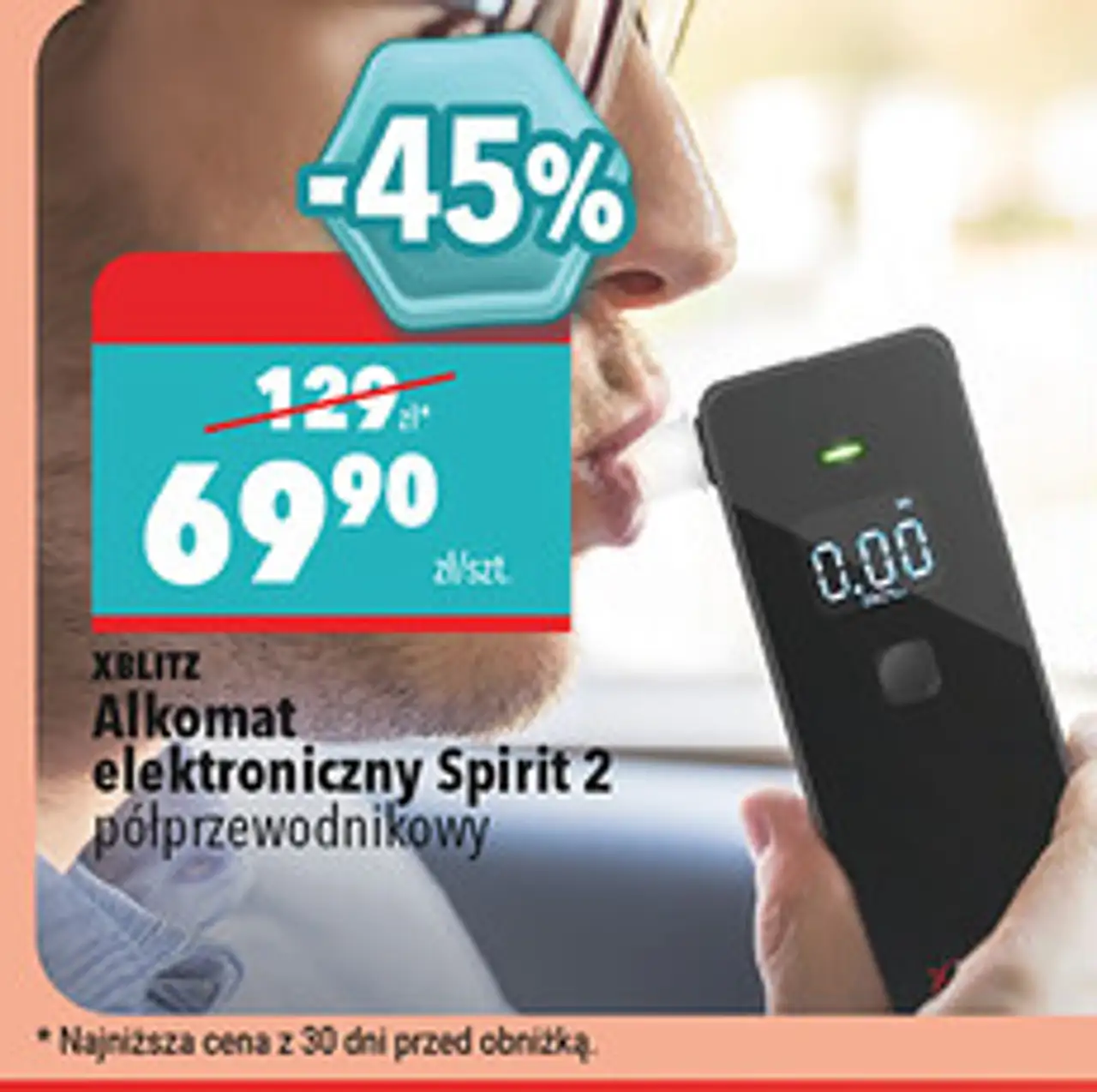 Alkomat elektroniczny Spirit 2 półprzewodnikowy