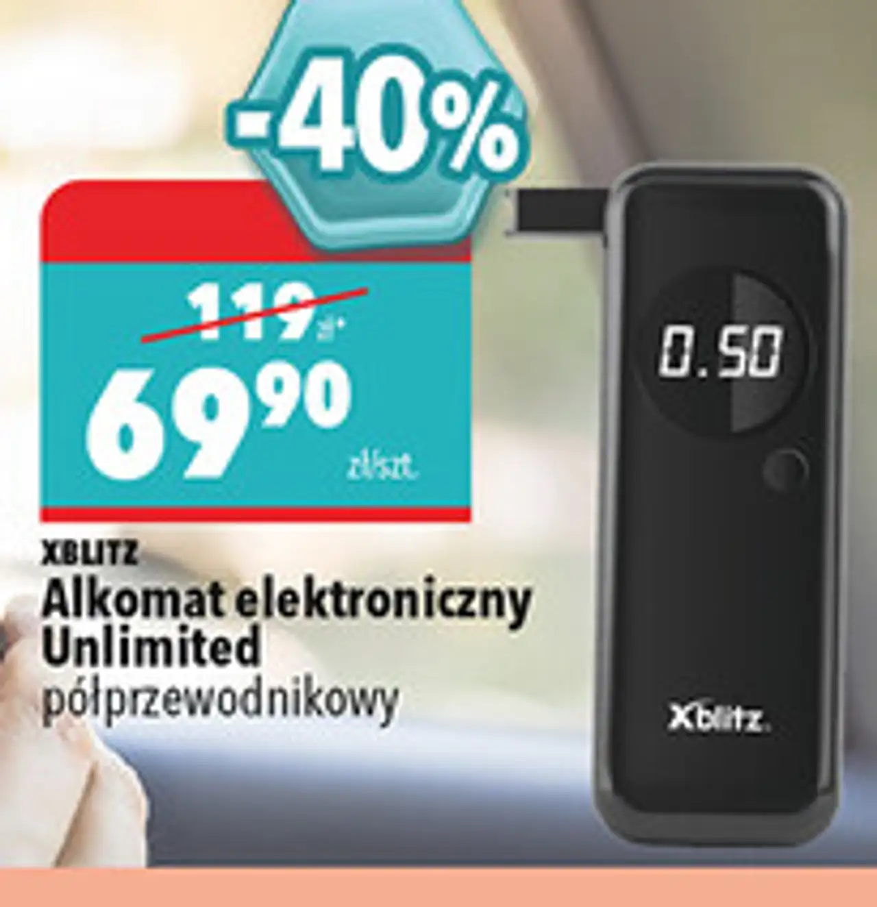 Alkomat elektroniczny Unlimited półprzewodnikowy
