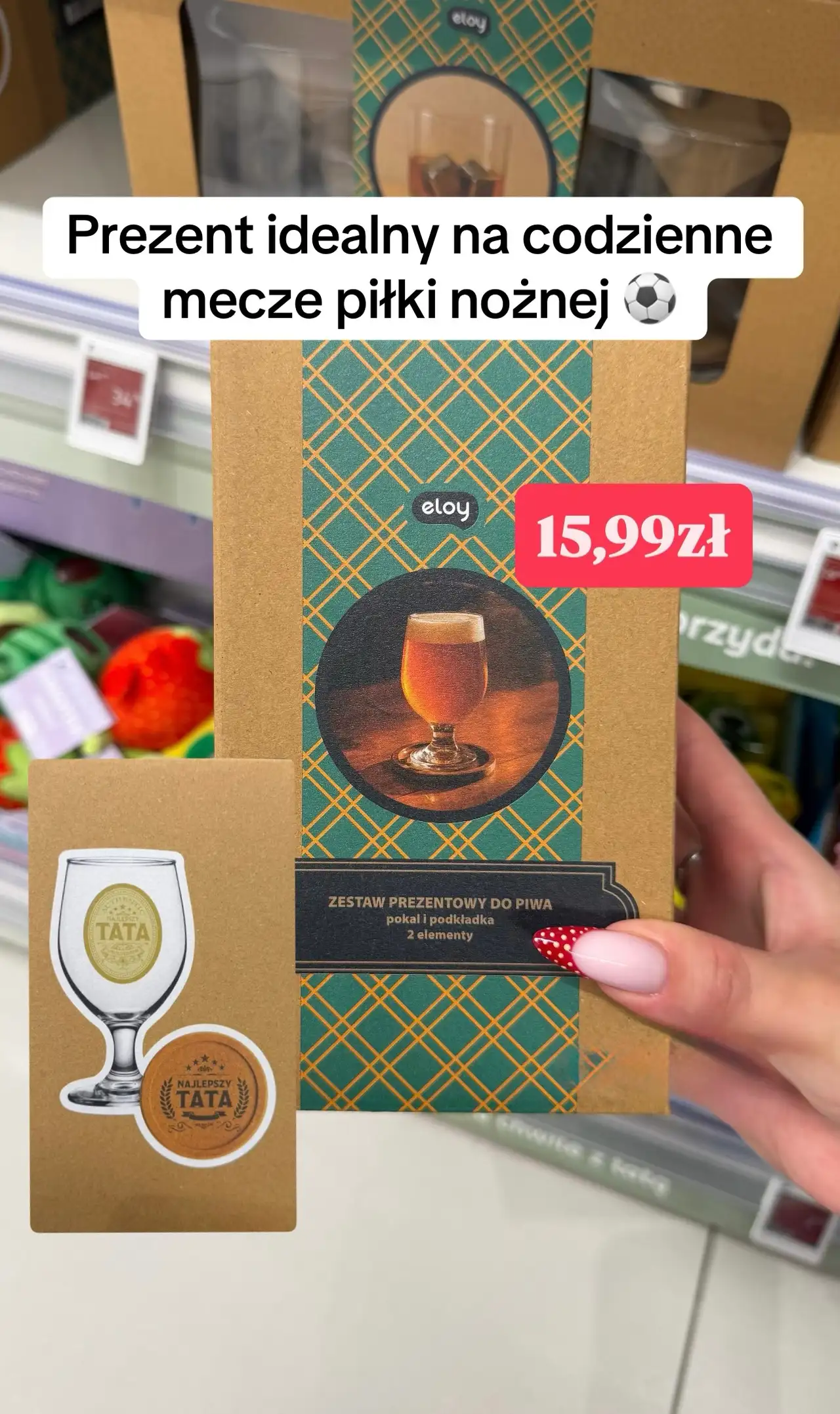eloy Zestaw prezentowy do piwa 2 elementy