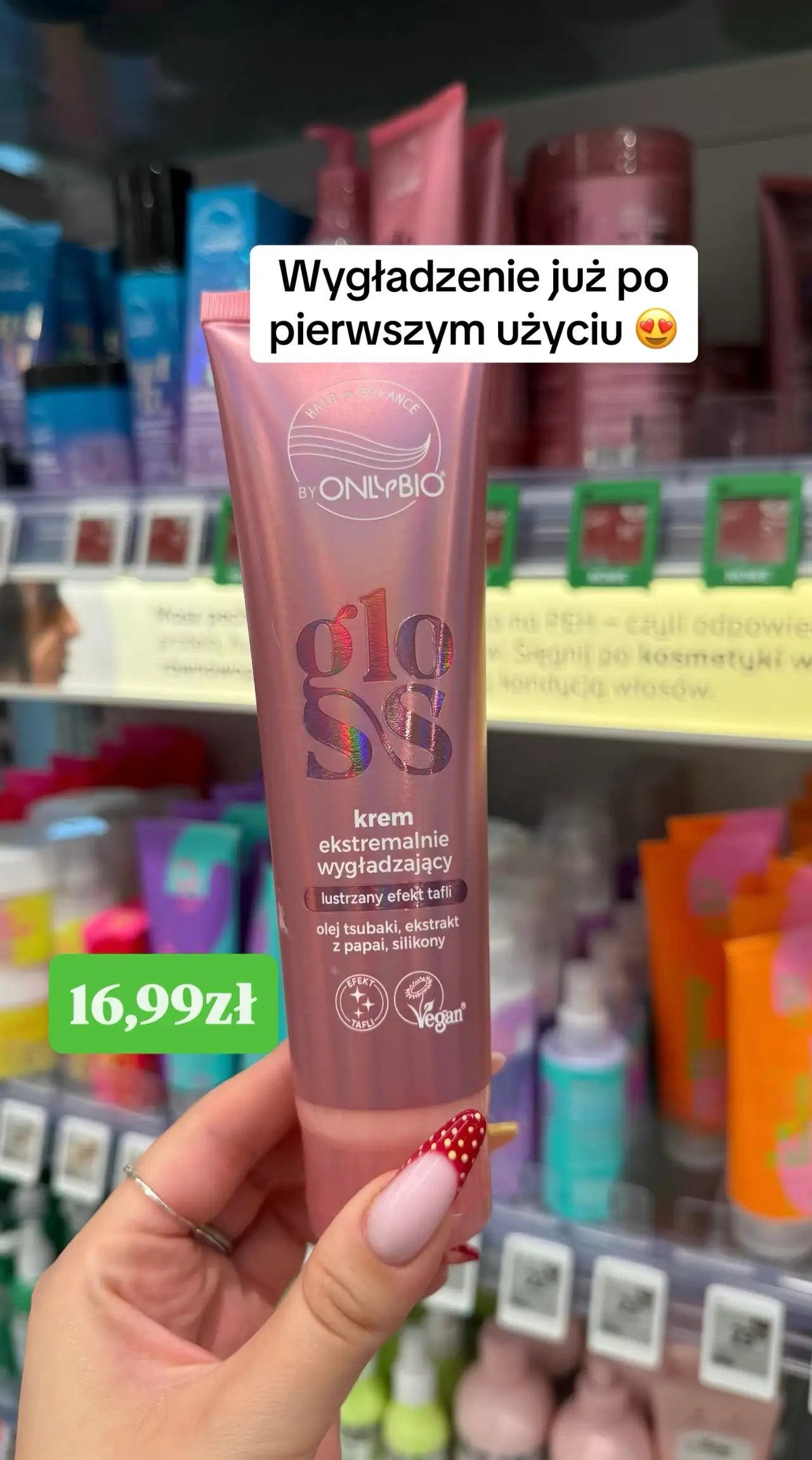 OnlyBio Hair in Balance Gloss krem ekstremalnie wygładzający