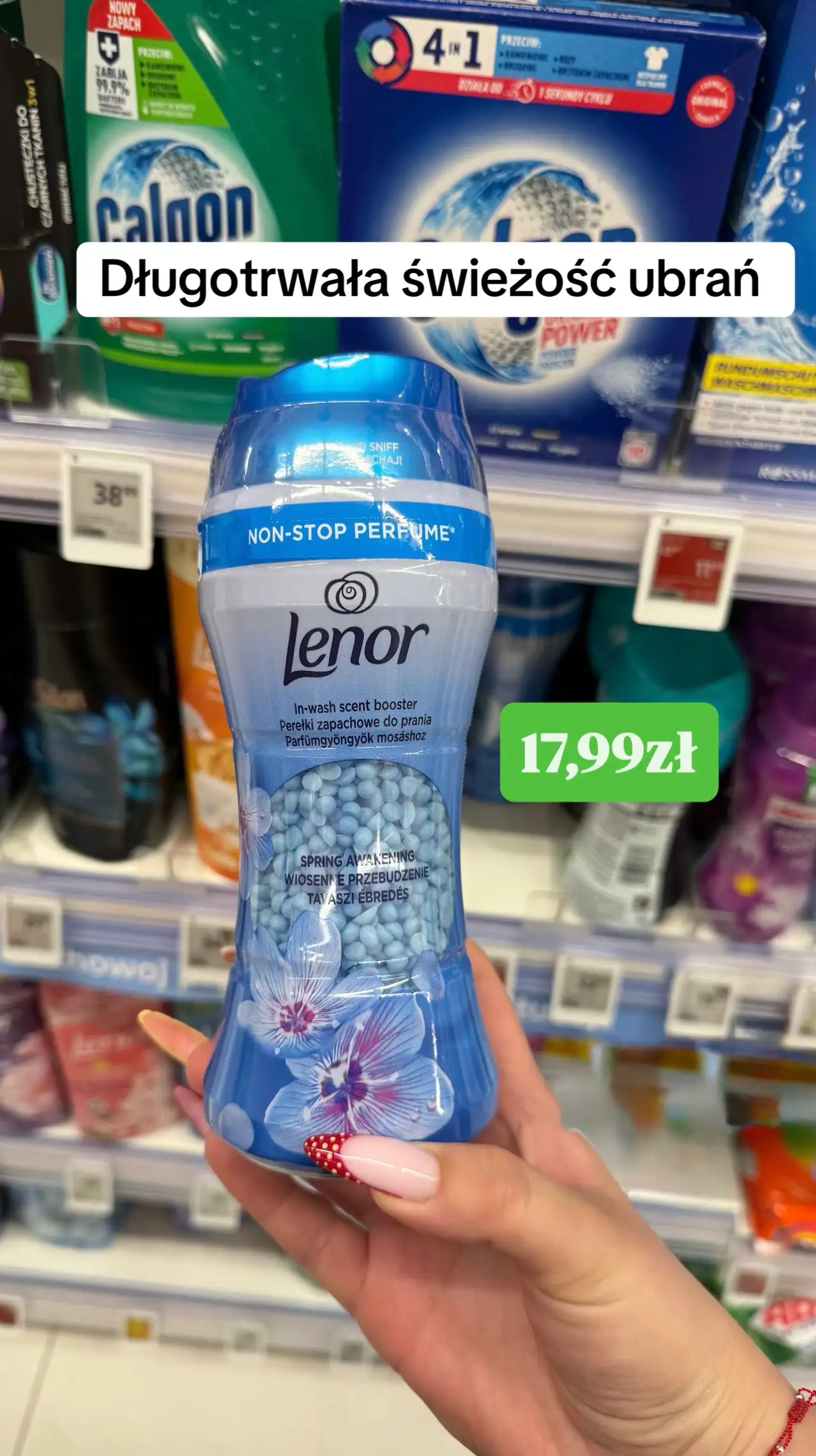 Lenor Spring Awakening Perełki zapachowe do prania