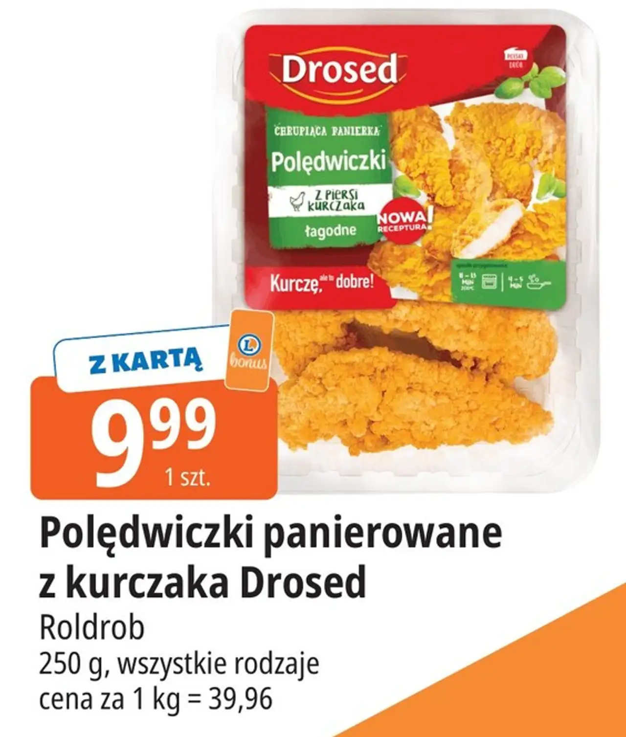 Polędwiczki panierowane z kurczaka Drosed Roldrob