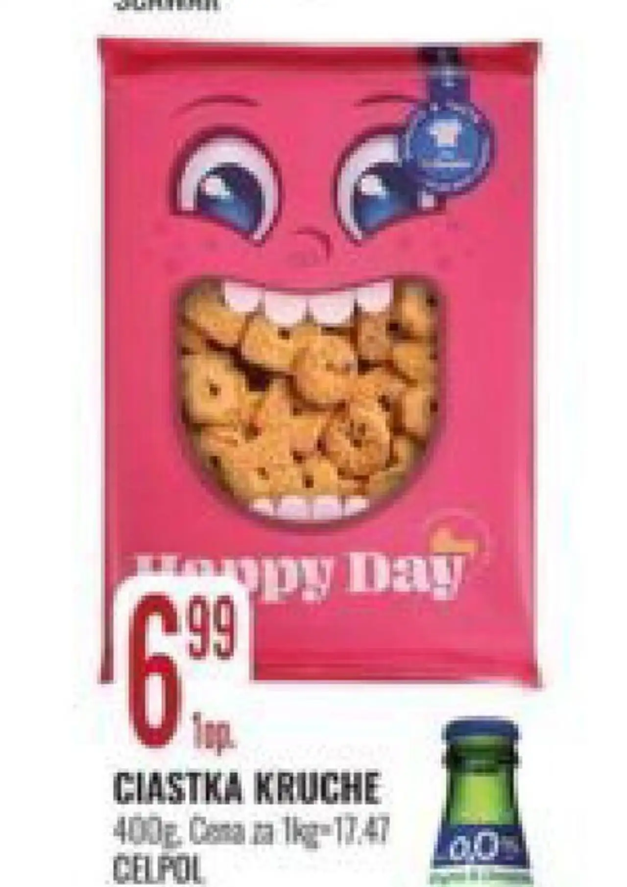 Ciastka kruche happy day Celpol