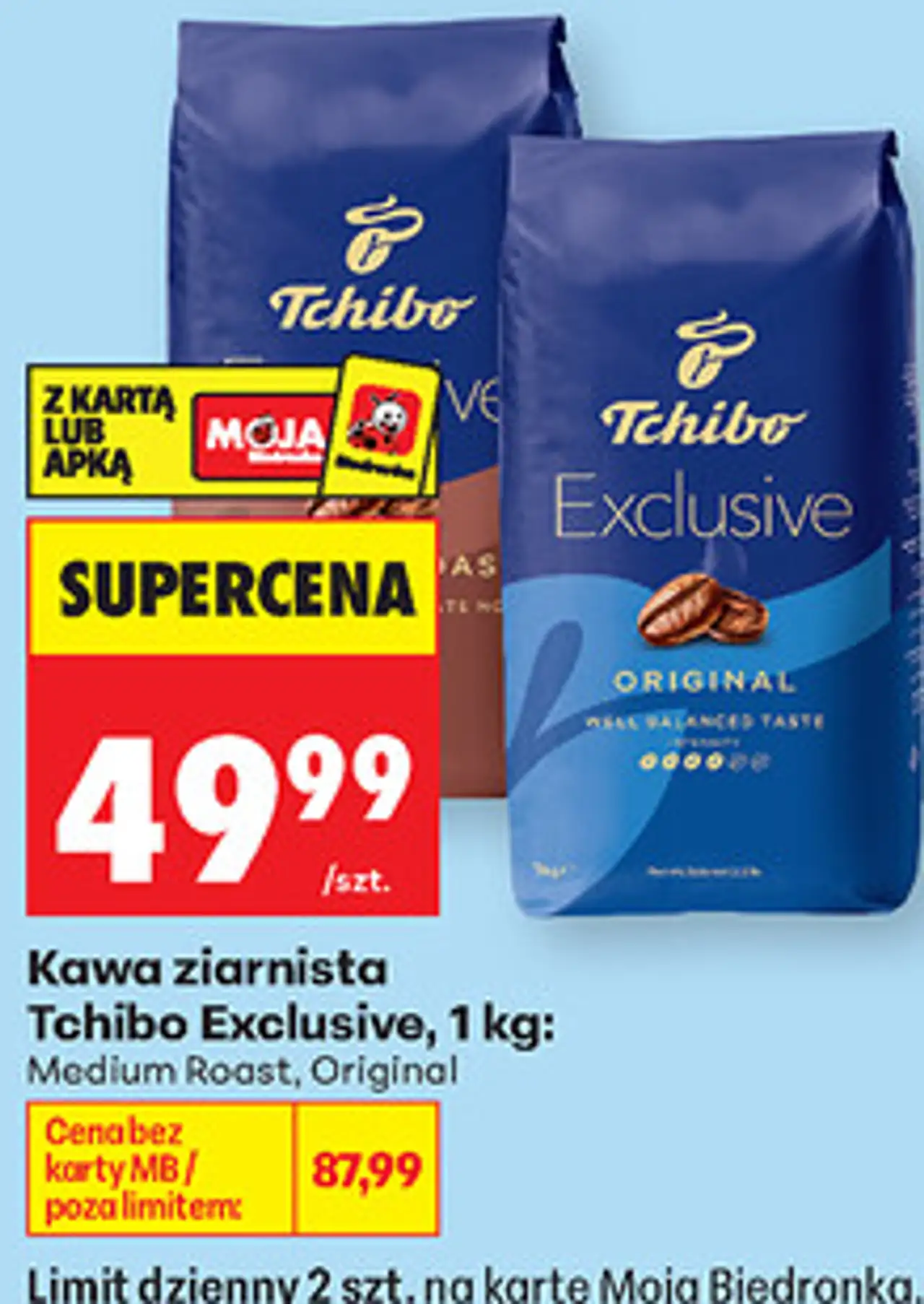 Kawa ziarnista Tchibo Exclusive, 1 kg
