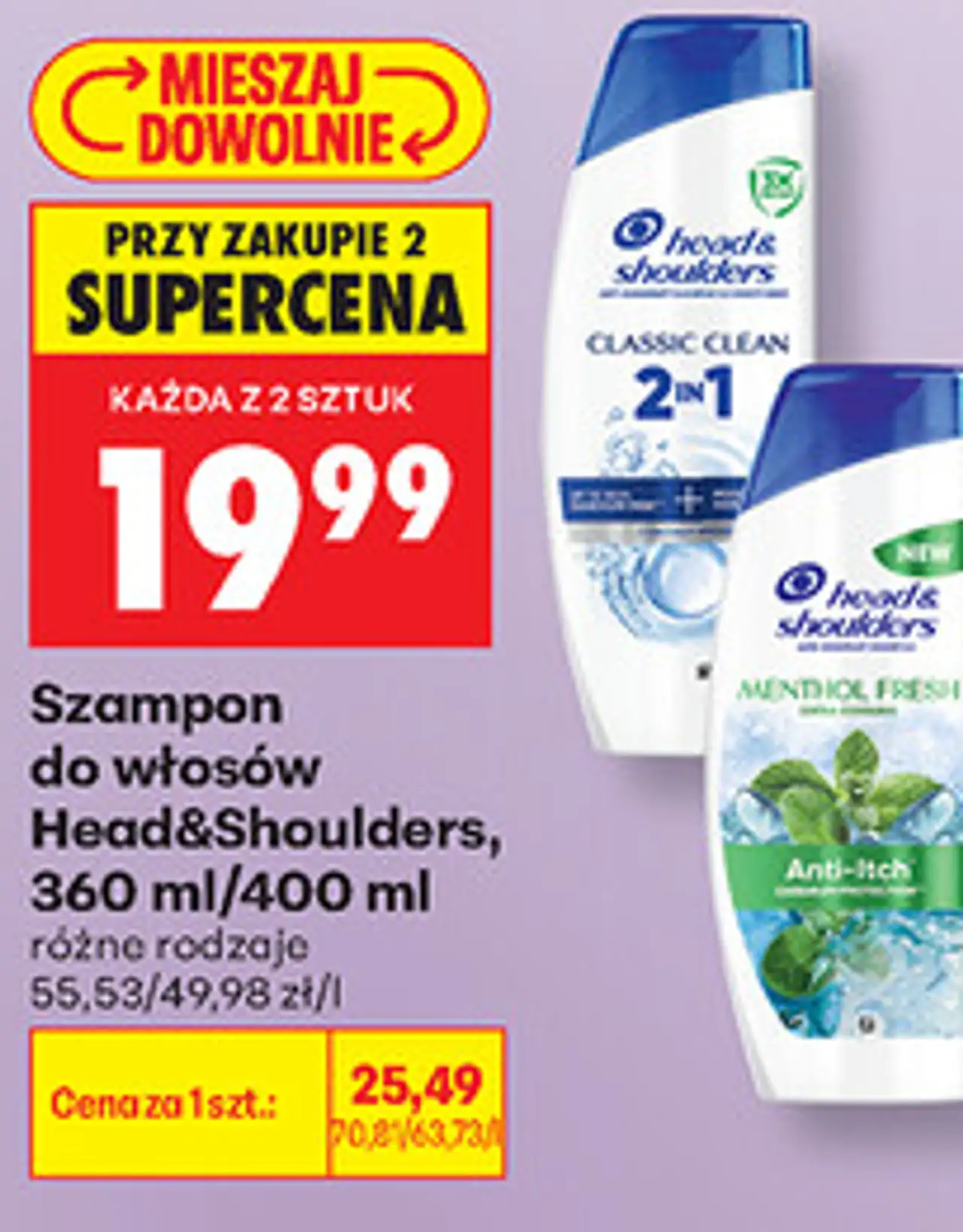 Szampon do włosów Head & Shoulders